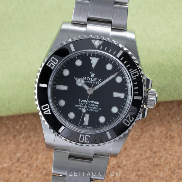 Rolex Submariner acciaio automatismo orologio da uomo 124060  [2103885]