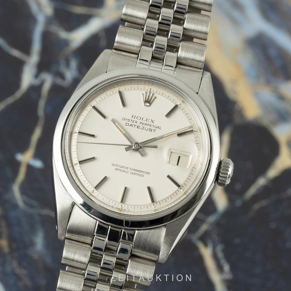 Rolex Datejust acciaio automatismo orologio da uomo 1600 Vintage  [2103906]