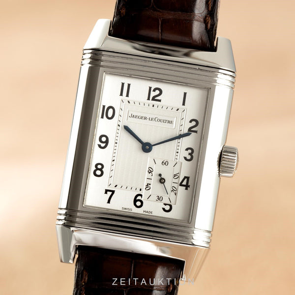 Jaeger LeCoultre Reverso acier à remontage manuel montre pour hommes 240.8.14  [2103947]