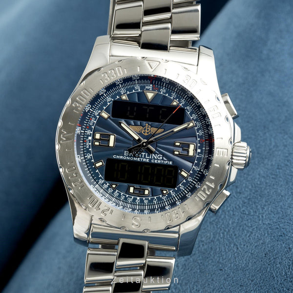 Breitling Airwolf chronograph steel quartz men's watch A78363  [2103952]