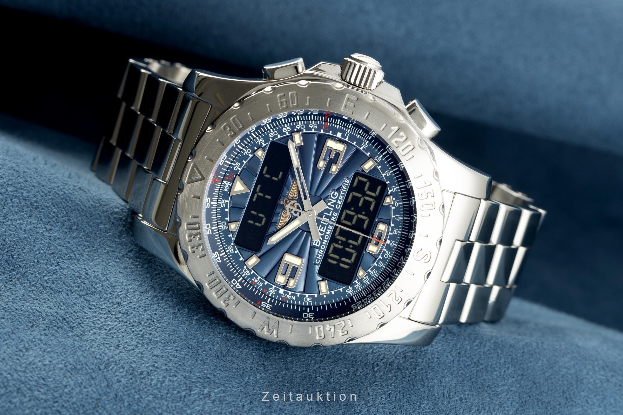 Breitling Airwolf chronograph steel quartz men's watch A78363  [2103952]