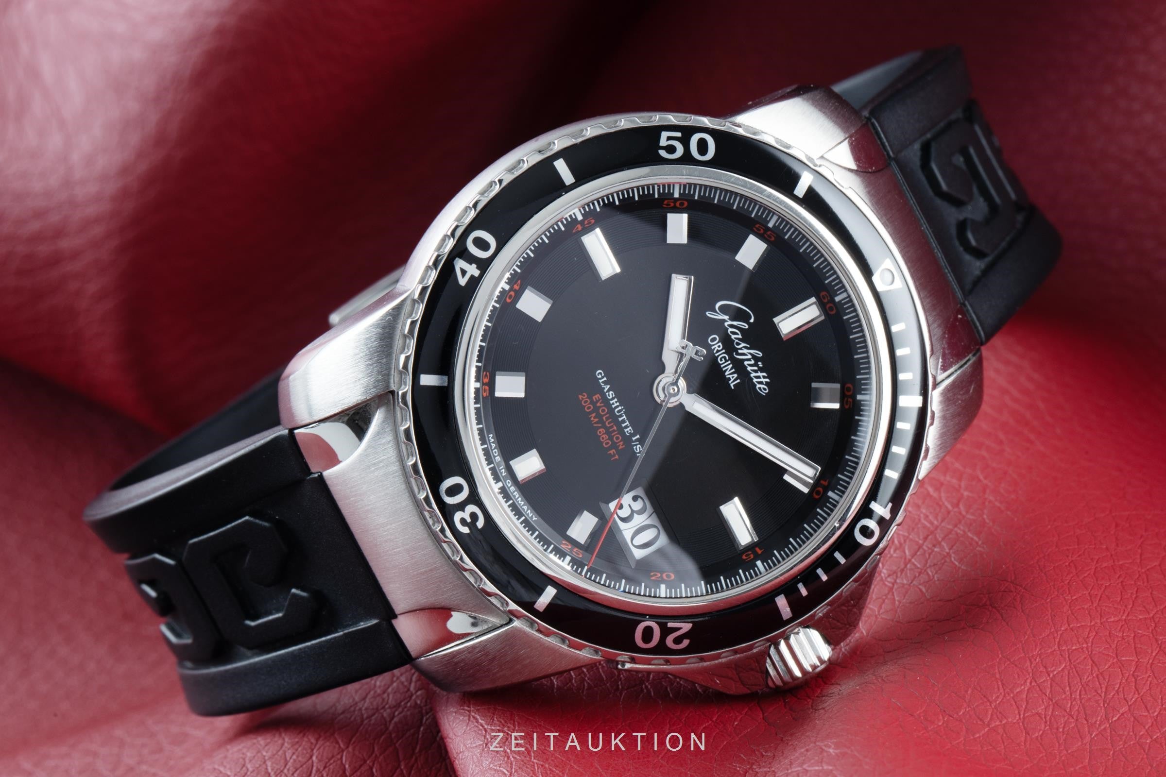 Glashütte Original Sport Evolution Panoramadatum Automatik Stahl 39-42-43-03-04  [2103971]