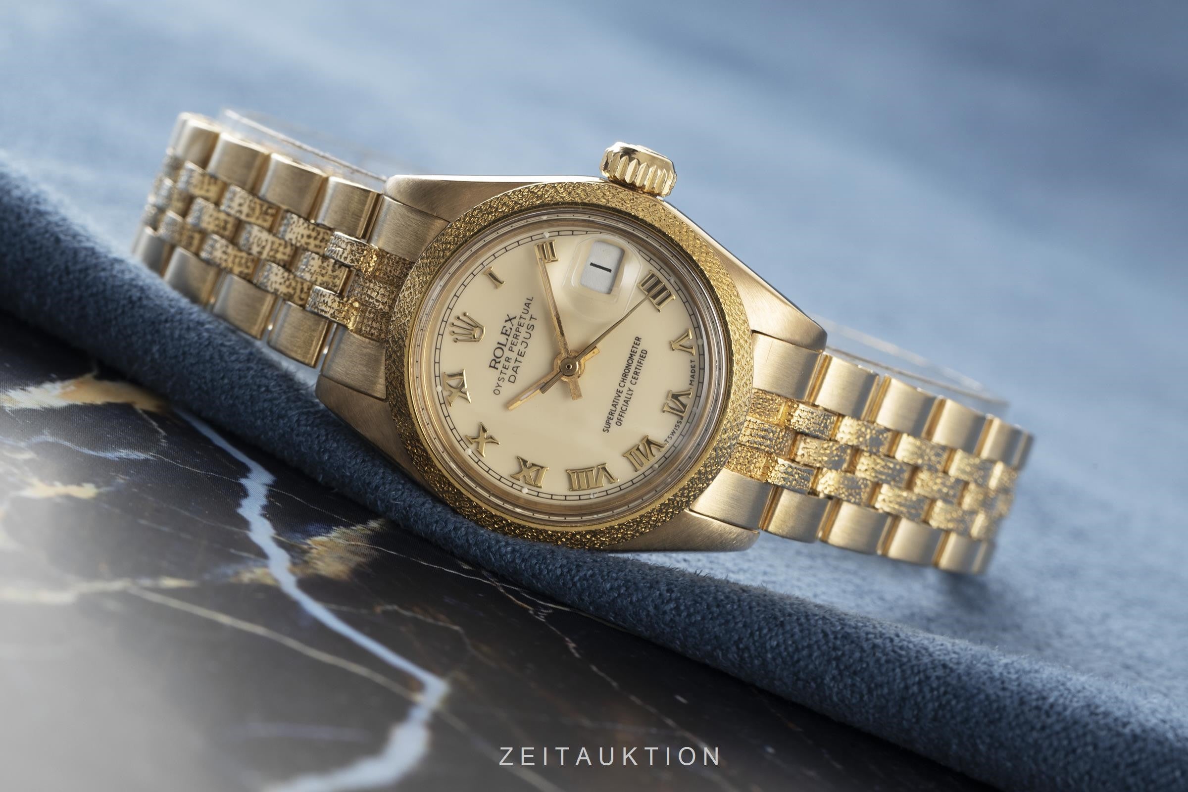 Rolex Lady Datejust 18K Gold Automatik Damenuhr Oyster Perpetual Ref. 6901  [2103991]
