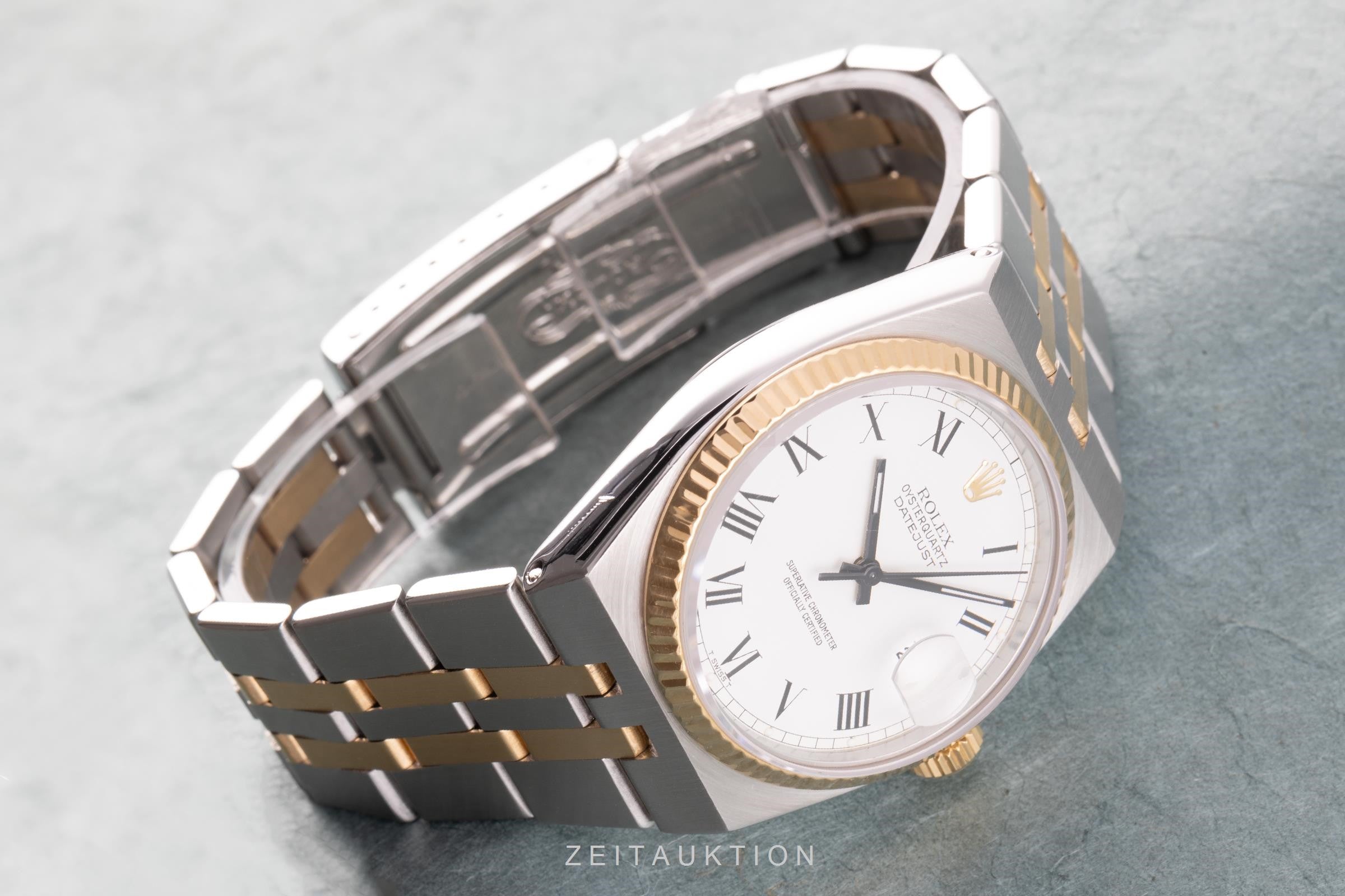Rolex Datejust Oysterquarz 36 Stahl / Gold Herrenuhr Ref. 17013 Klassiker [2104070]