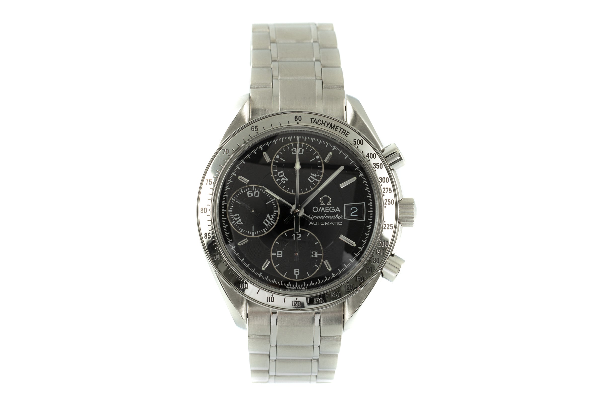 Omega Speedmaster chronograph steel automatic men's watch 3511.20, 175.0083  [2104098]