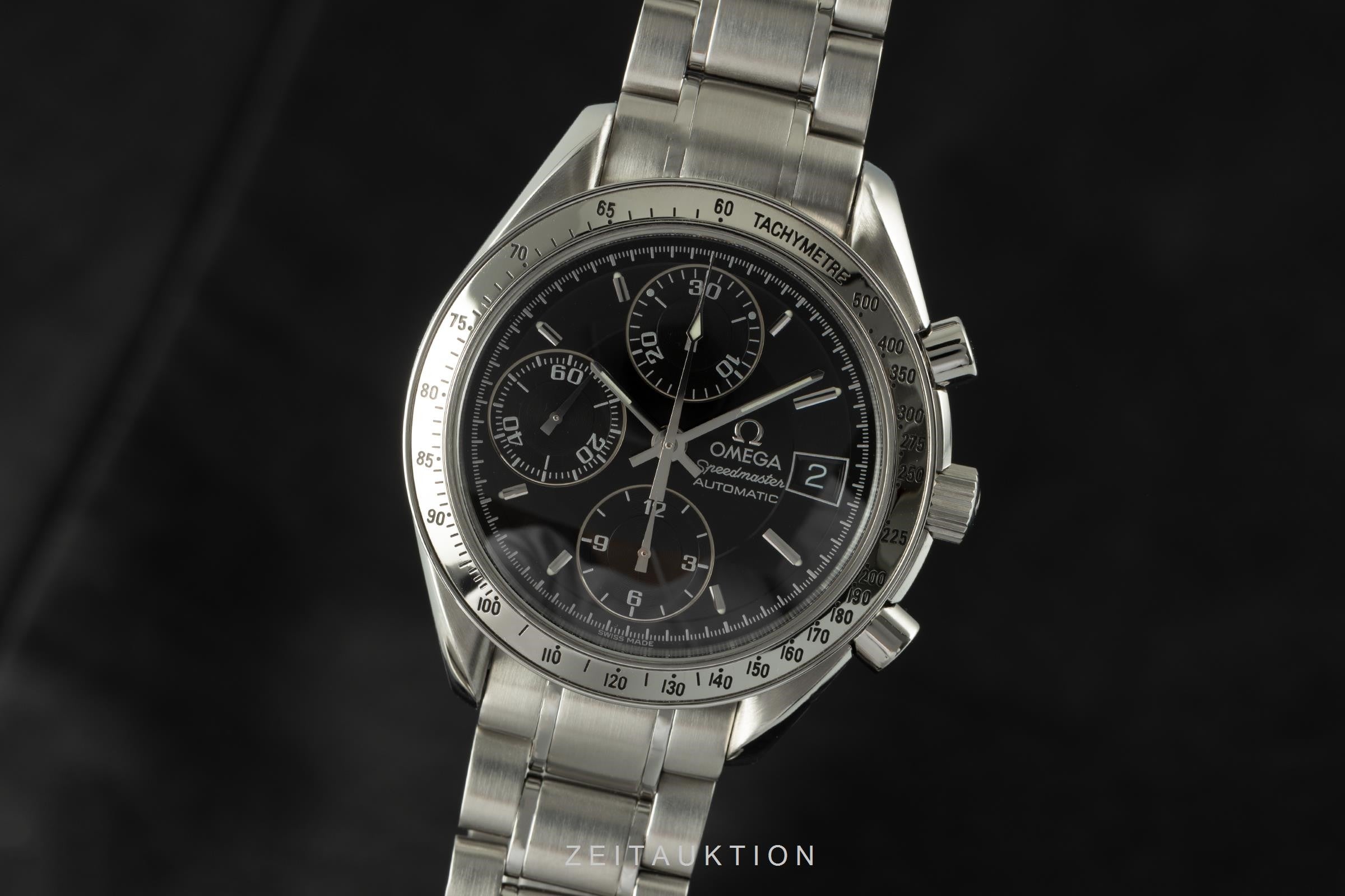 Omega Speedmaster chronograph steel automatic men's watch 3511.20, 175.0083  [2104098]