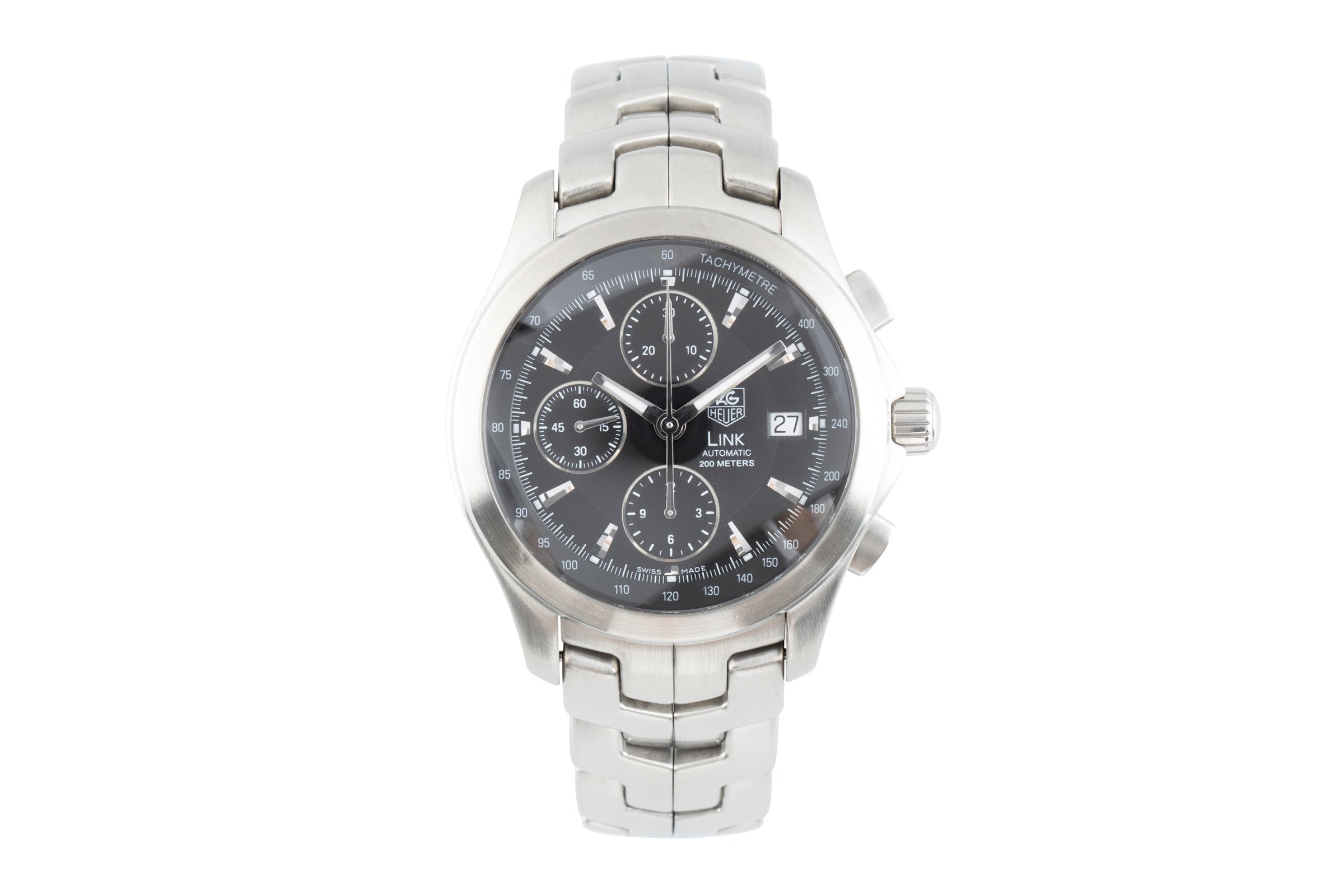 Tag Heuer Link chronograph steel automatic men's watch CJF2110  [2104132]