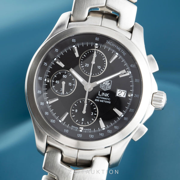 Tag Heuer Link chronograph steel automatic men's watch CJF2110  [2104132]