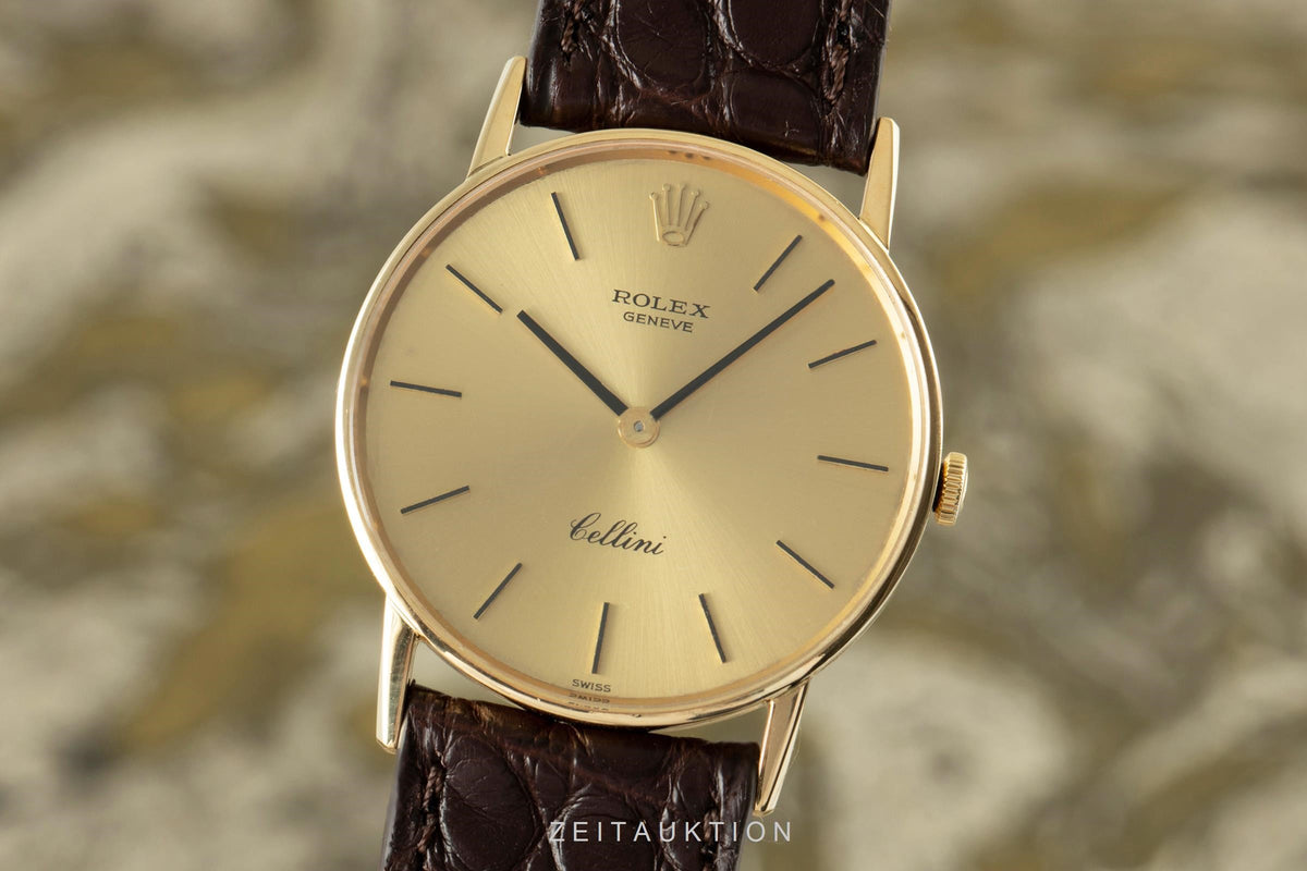 Rolex Cellini 18 ct gold manual winding unisex 3945 Vintage  [2104139]