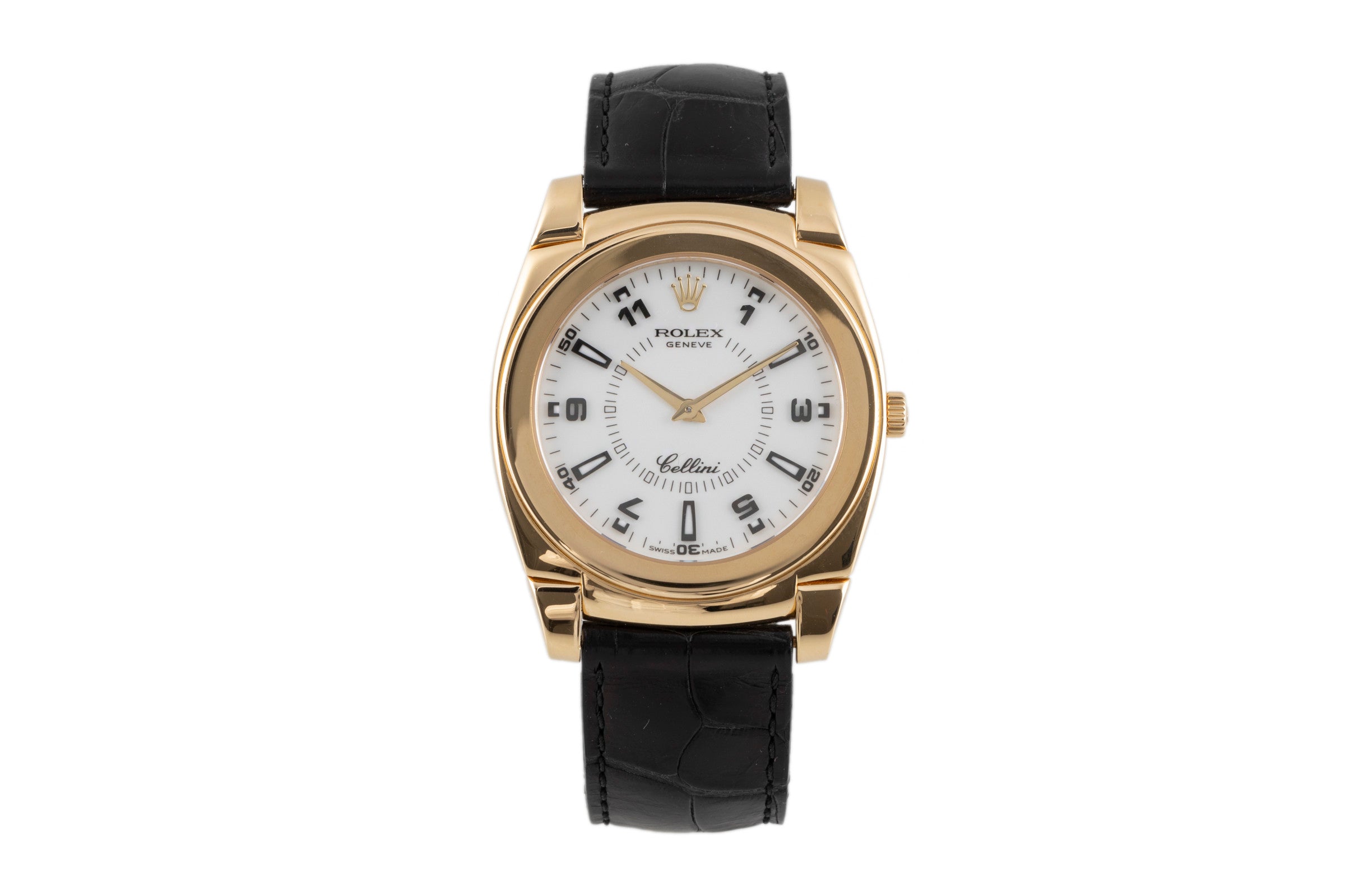 Rolex Cellini 18K (0,750) Gelbgold Handaufzug Herrenuhr Gold Ref. 5330/8  [2104208]