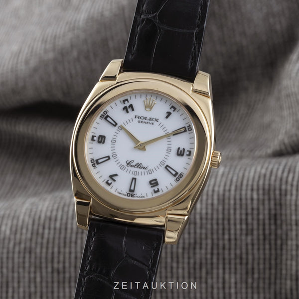 Rolex Cellini 18K (0,750) Gelbgold Handaufzug Herrenuhr Gold Ref. 5330/8  [2104208]