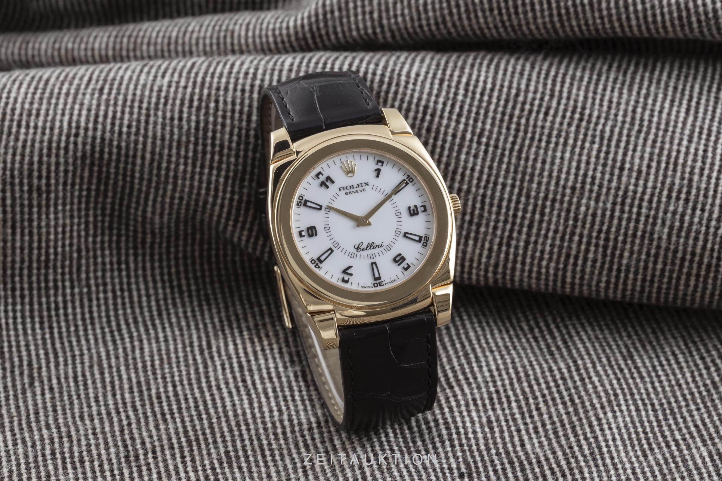 Rolex Cellini 18K (0,750) Gelbgold Handaufzug Herrenuhr Gold Ref. 5330/8  [2104208]