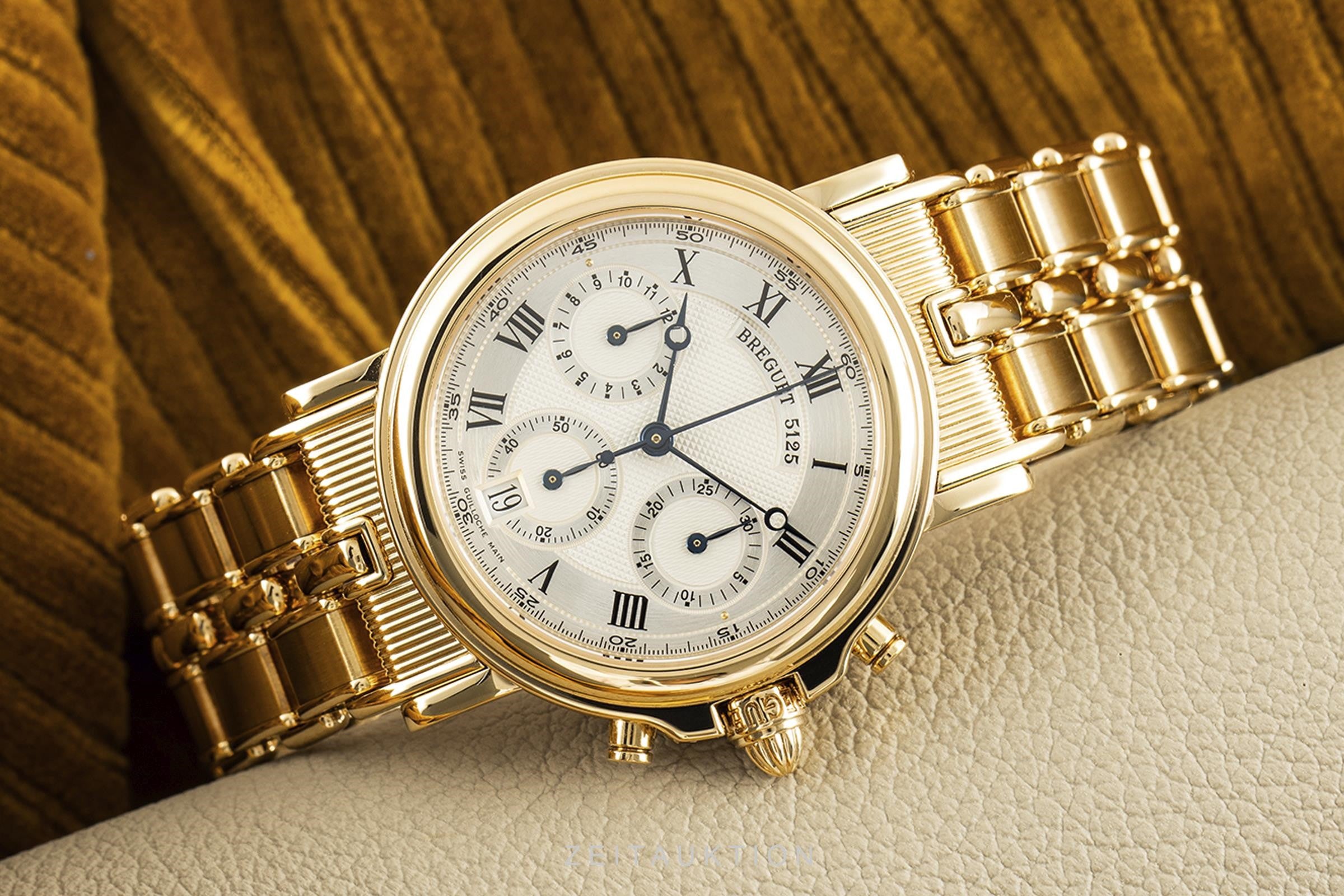 Breguet Marine chronograph 18 ct gold automatic men's watch 3460BA/12/A90  [2104236]