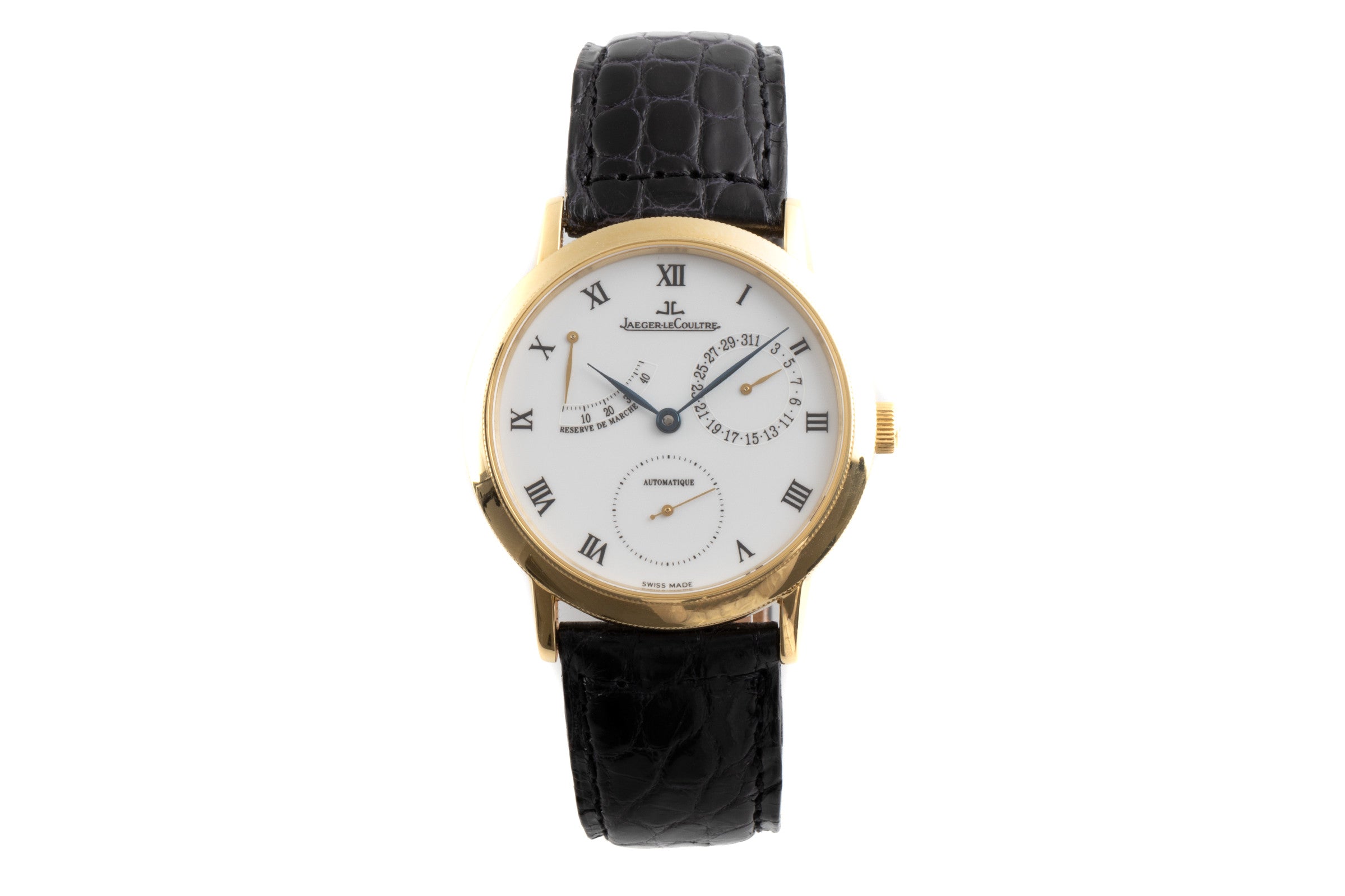 Jaeger LeCoultre Gentilhomme oro de 18 quilates automático reloj para caballeros 155.1.93  [2104242]