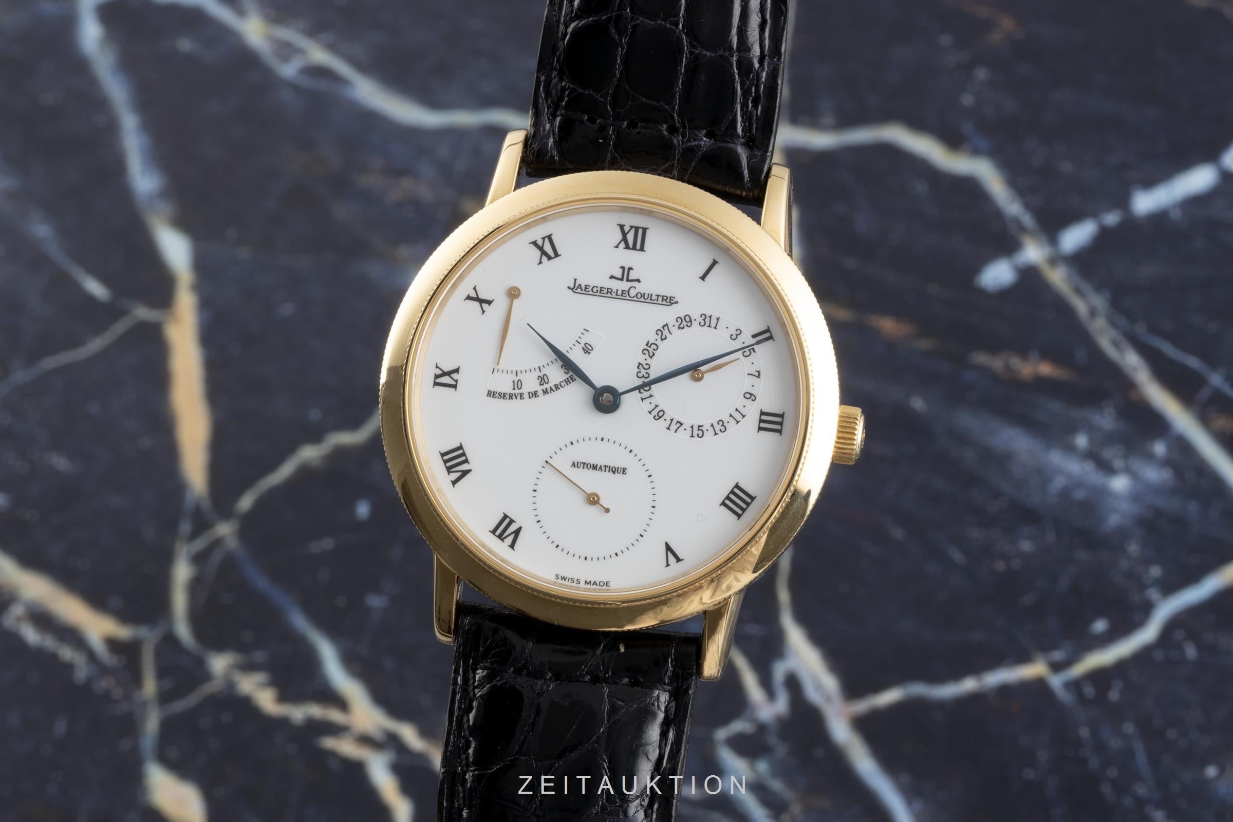 Jaeger LeCoultre Gentilhomme oro de 18 quilates automático reloj para caballeros 155.1.93  [2104242]