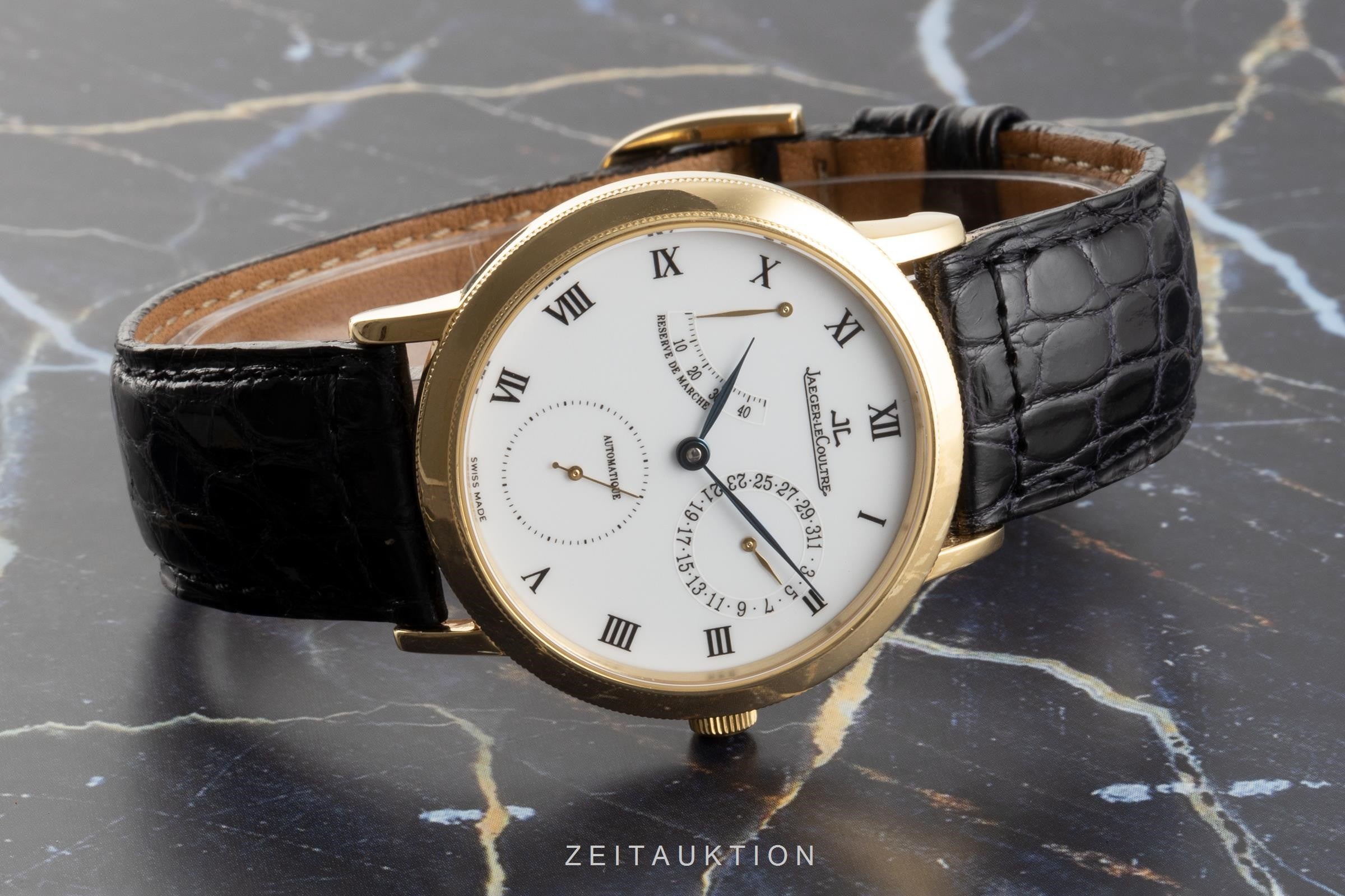 Jaeger LeCoultre Gentilhomme oro de 18 quilates automático reloj para caballeros 155.1.93  [2104242]