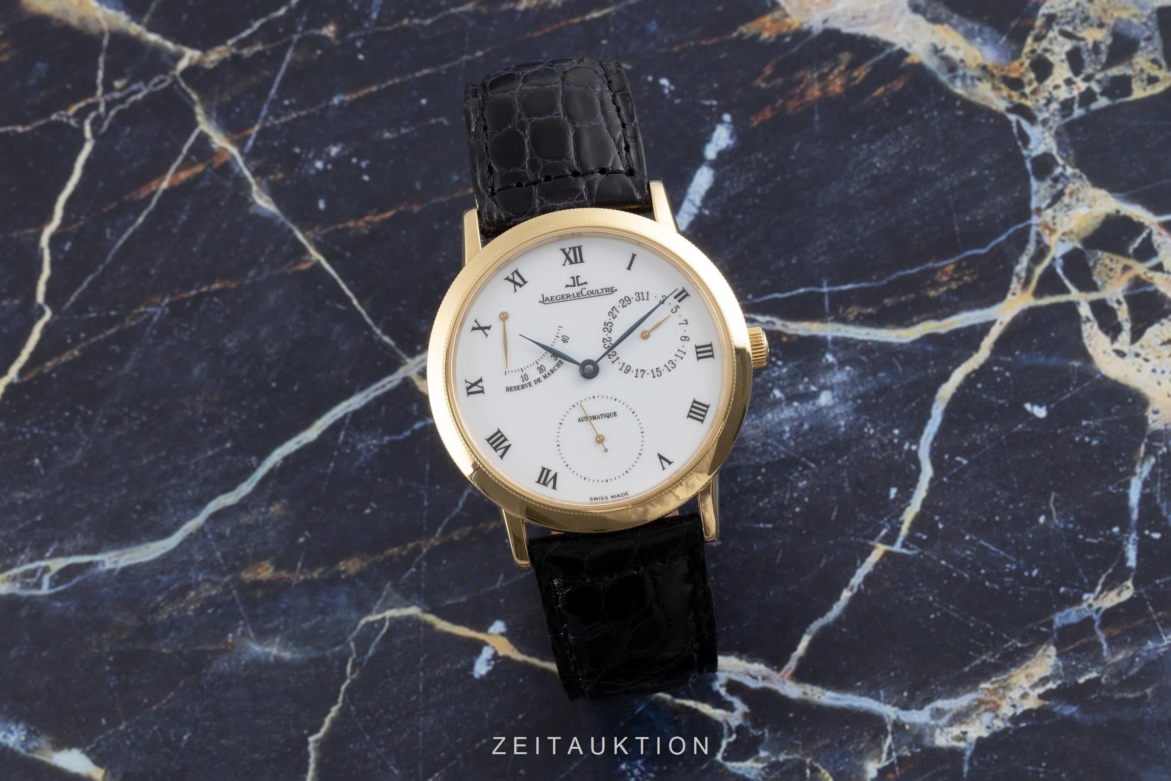Jaeger LeCoultre Gentilhomme oro de 18 quilates automático reloj para caballeros 155.1.93  [2104242]