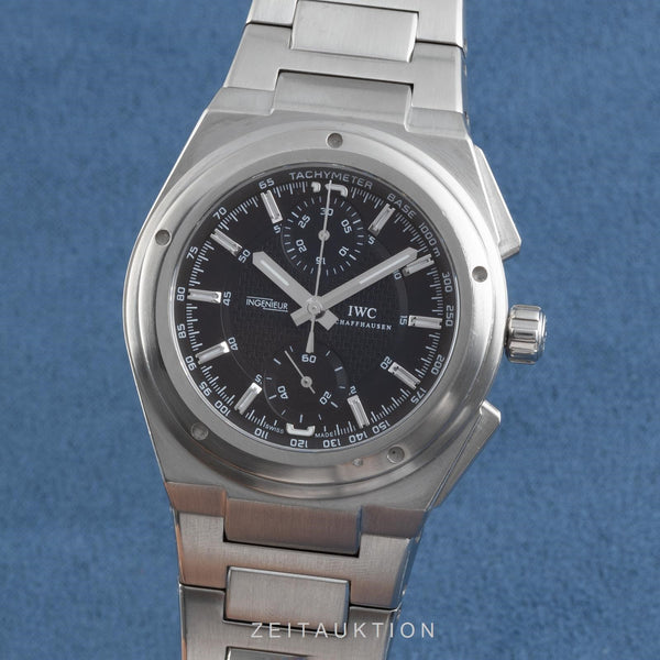 IWC Ingenieur chronograph steel automatic men's watch 3725  [2104355]