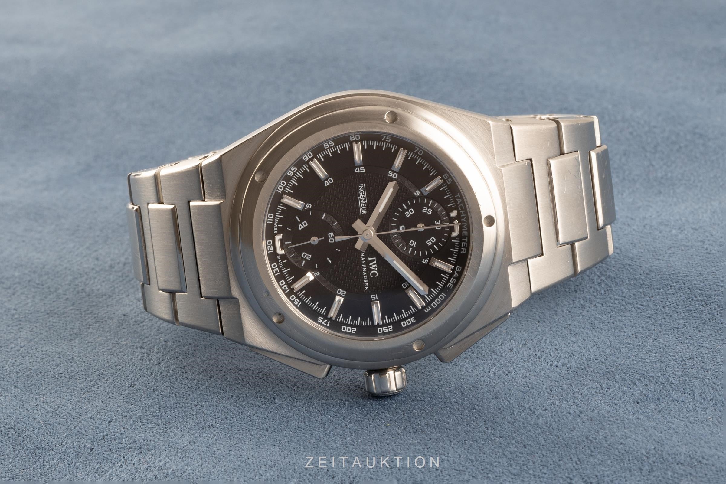 IWC Ingenieur chronograph steel automatic men's watch 3725  [2104355]