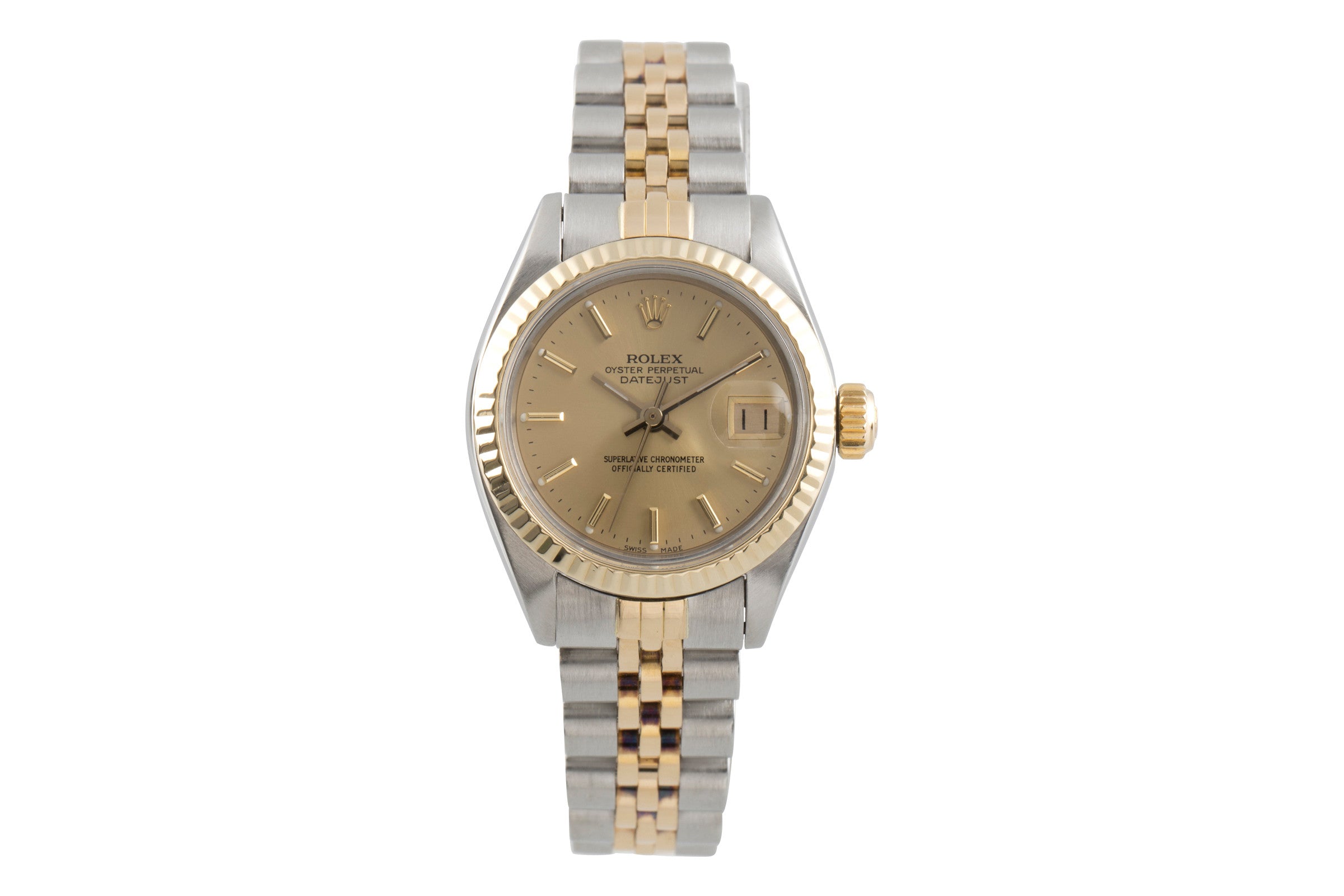Rolex Lady Datejust acero / oro automático reloj para damas  6917 Vintage  [2104366]