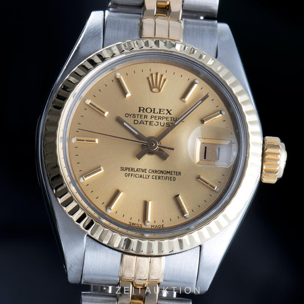 Rolex Lady Datejust acero / oro automático reloj para damas  6917 Vintage  [2104366]