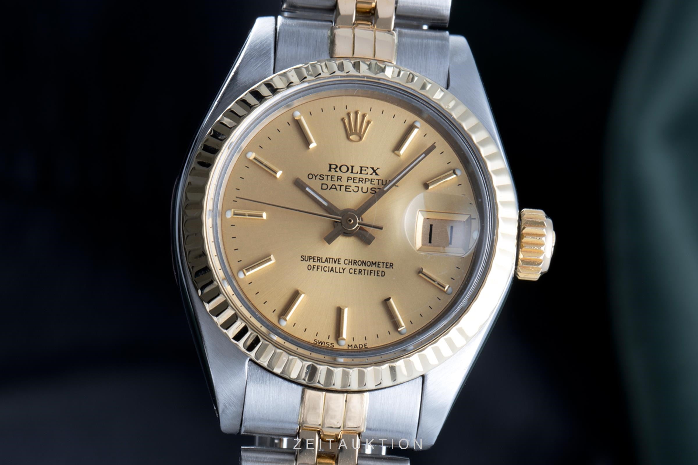 Rolex Lady Datejust acero / oro automático reloj para damas  6917 Vintage  [2104366]