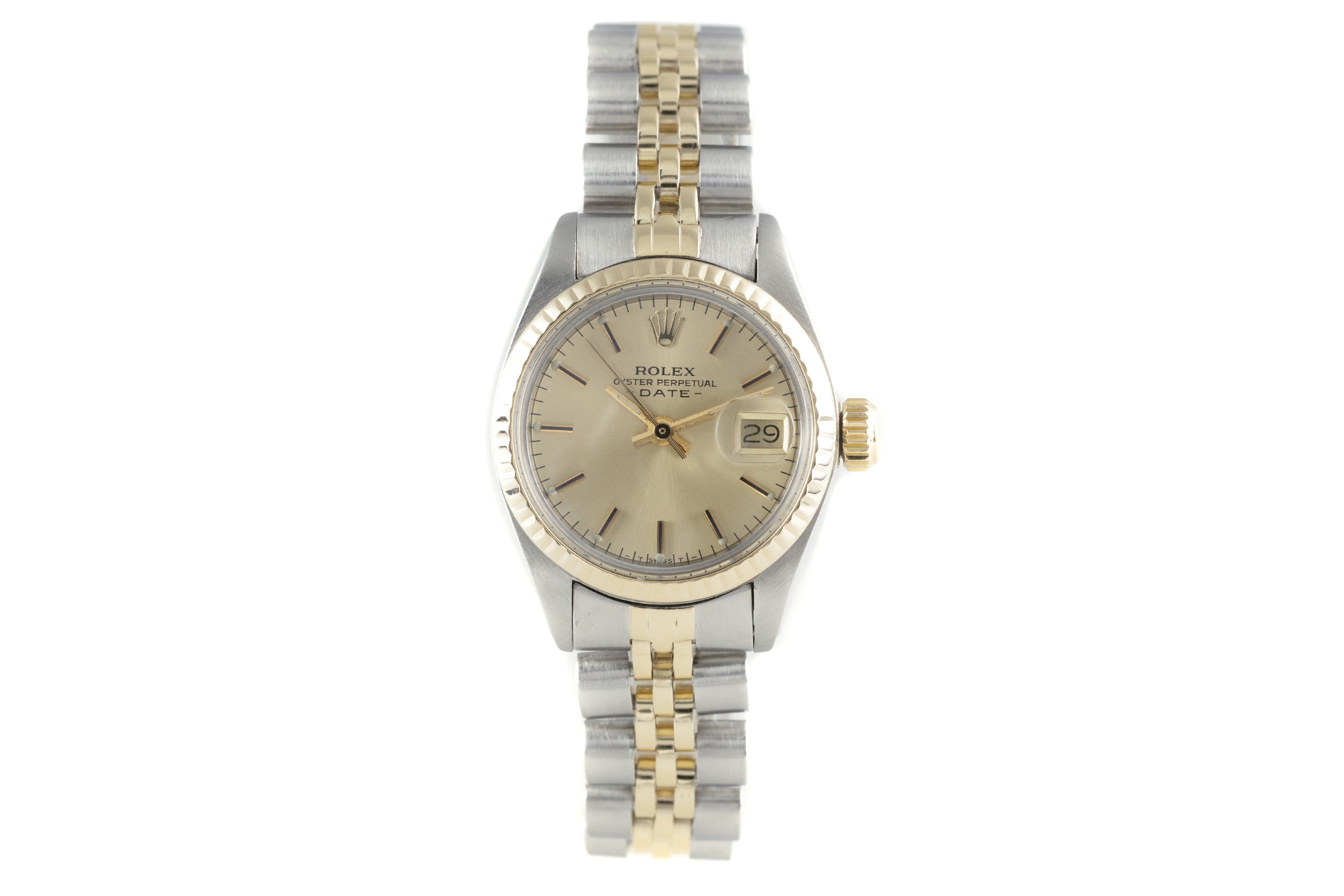 Rolex Lady Date Stahl / Gold Automatik Damenuhr Oyster Perpetual Ref. 6917 [2104367]