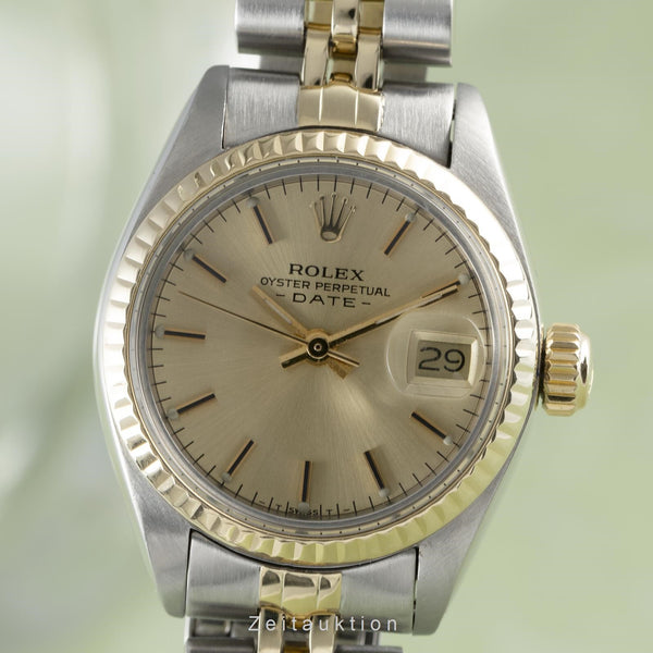 Rolex Lady Date Stahl / Gold Automatik Damenuhr Oyster Perpetual Ref. 6917 [2104367]