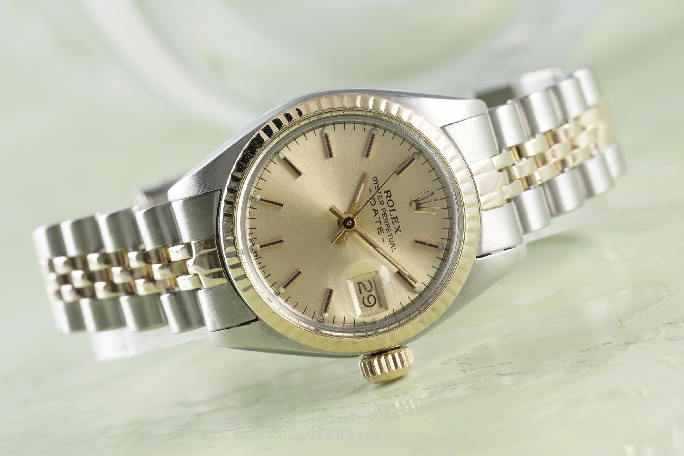Rolex Lady Date Stahl / Gold Automatik Damenuhr Oyster Perpetual Ref. 6917 [2104367]