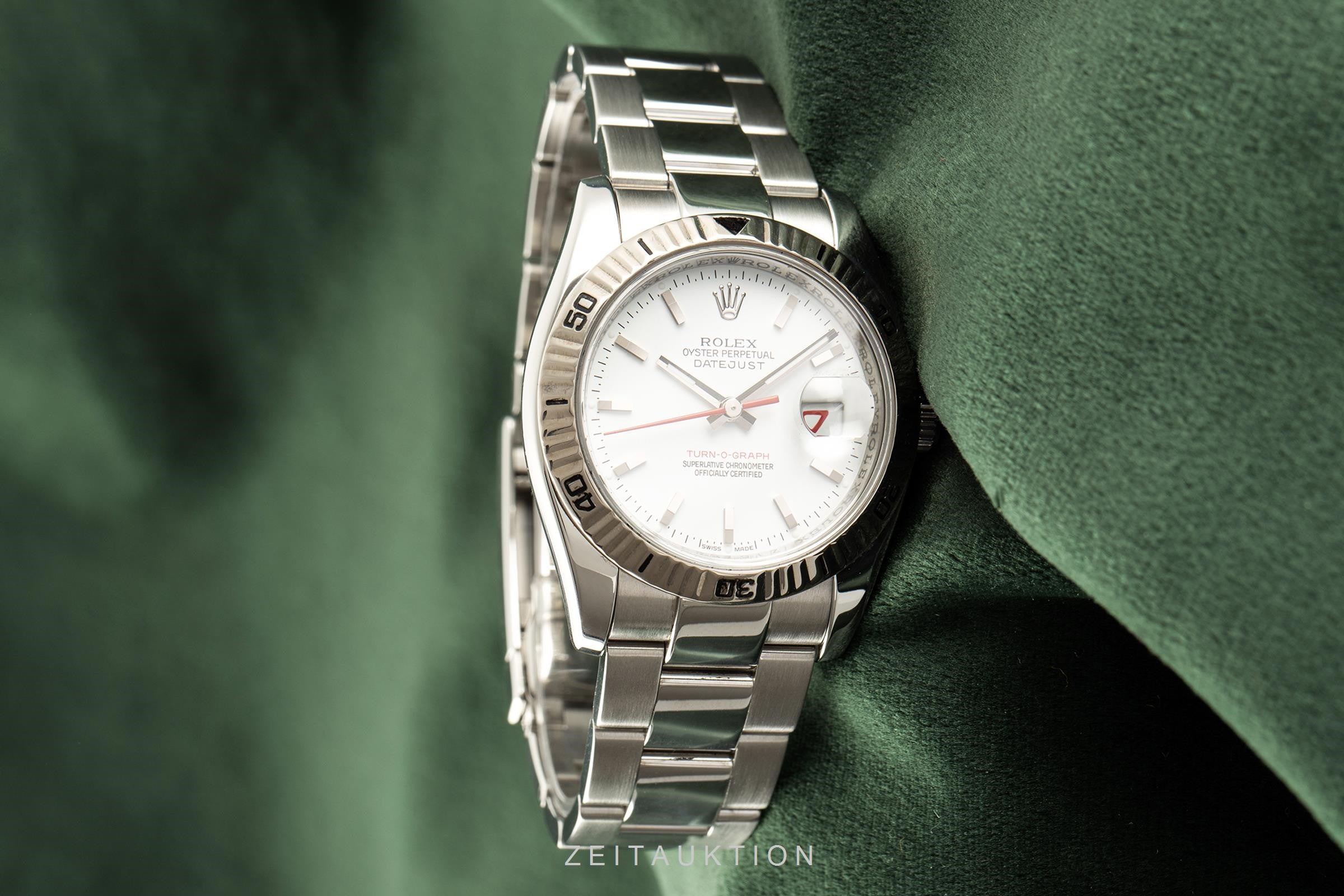 Rolex Datejust steel / white gold automatic men's watch 116264  [2104371]