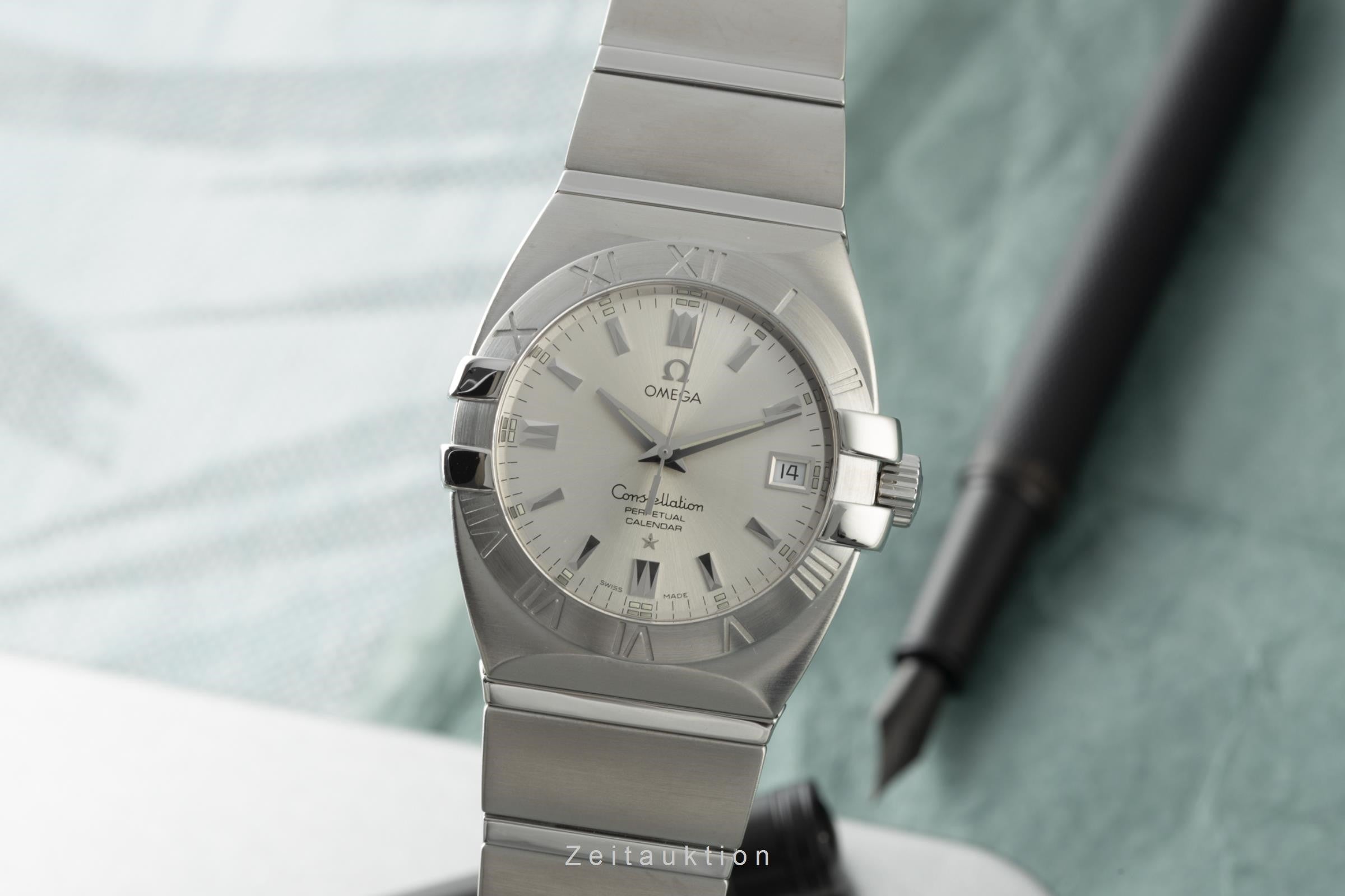 Omega Constellation steel quartz men's watch 1511.30.00, 396.1204  [2104445]