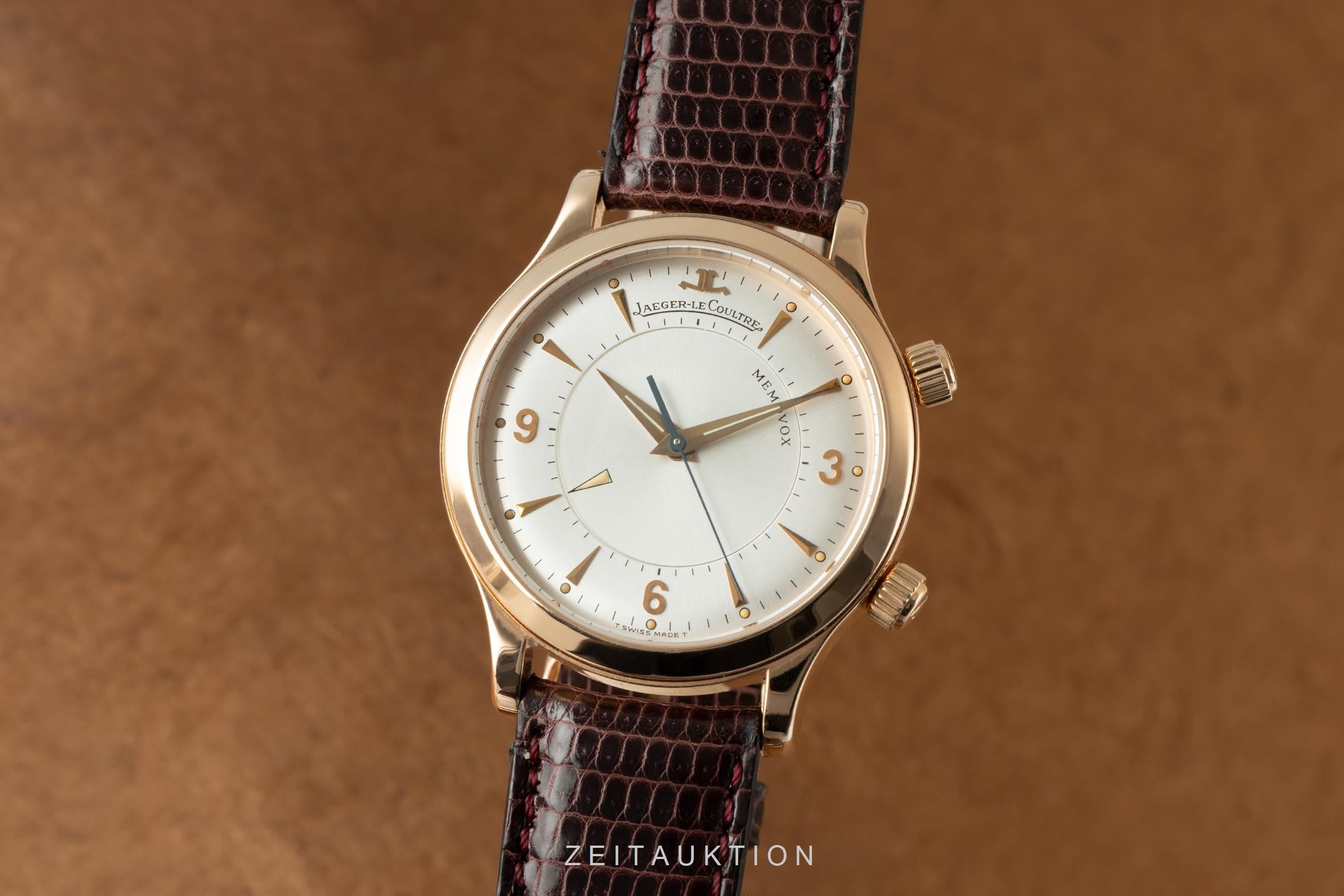 Jaeger LeCoultre Memovox oro de 18 quilates cuerda manual reloj para caballeros 144.2.94  [2104487]