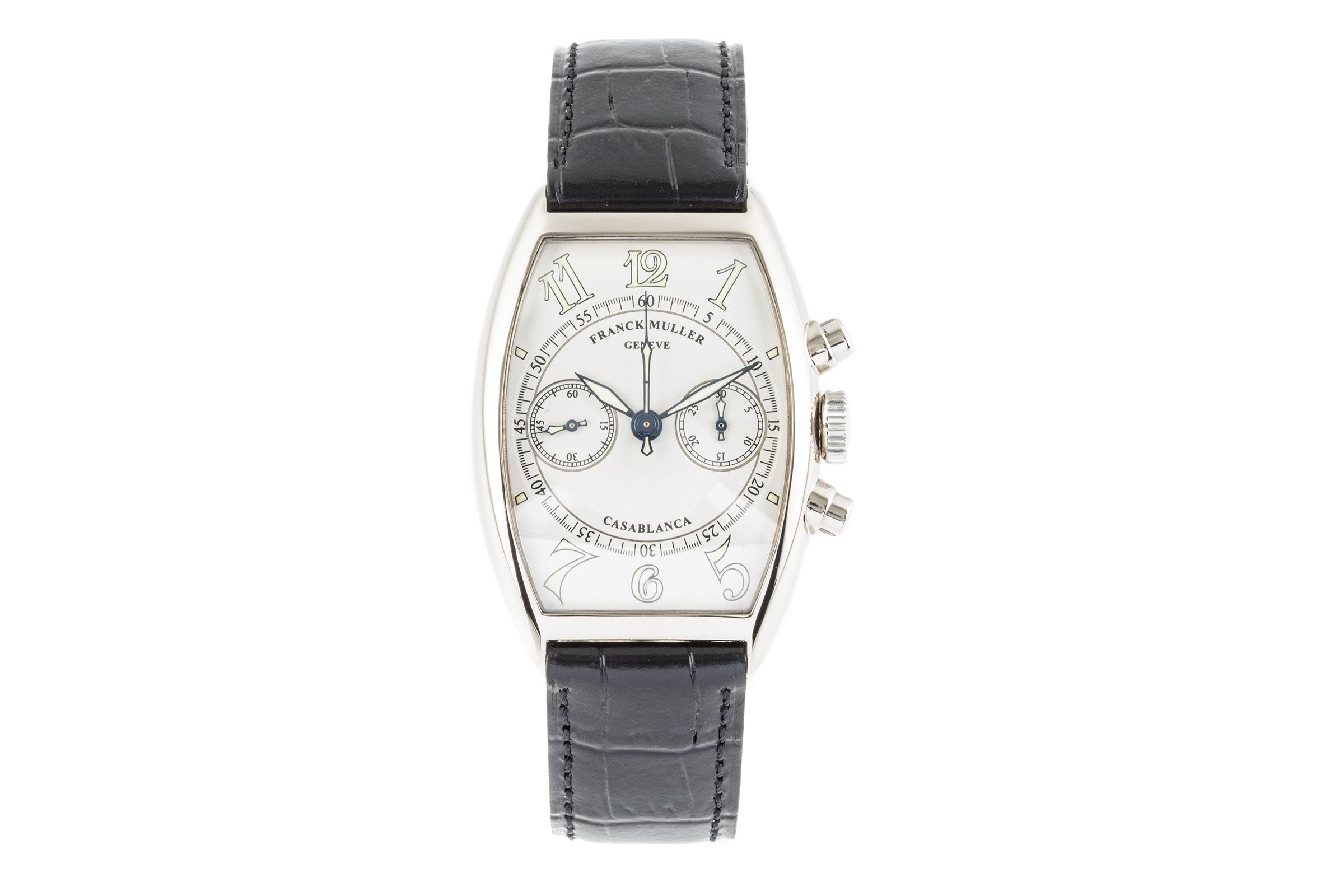 Franck Muller Casablanca chronograph 18 ct white gold manual winding men's watch 5850CC  [2104495]