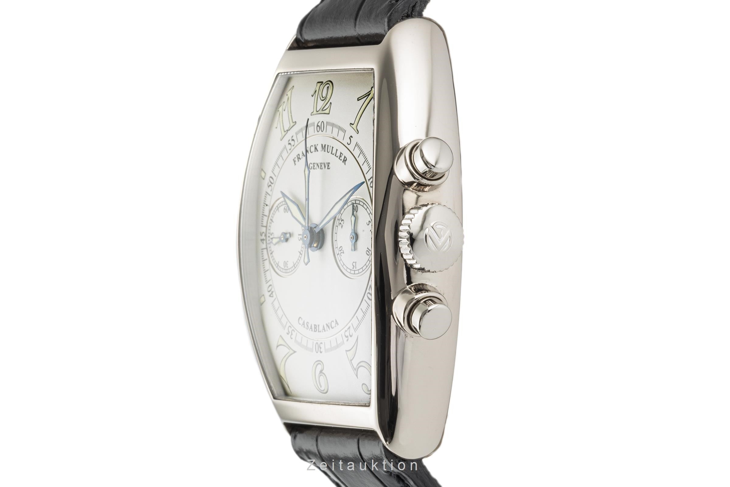 Franck Muller Casablanca chronograph 18 ct white gold manual winding men's watch 5850CC  [2104495]
