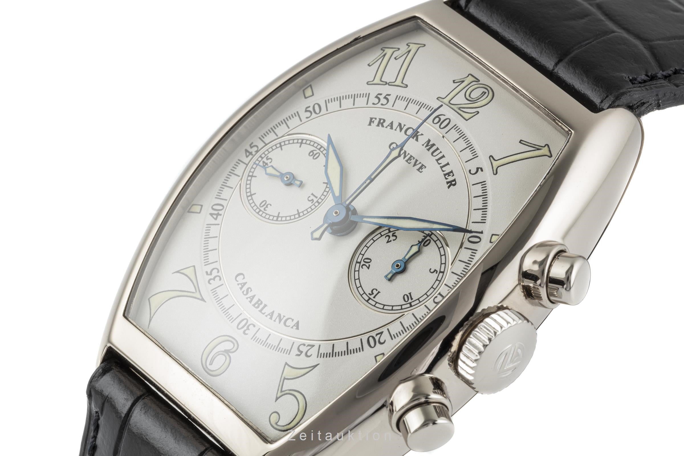 Franck Muller Casablanca chronograph 18 ct white gold manual winding men's watch 5850CC  [2104495]