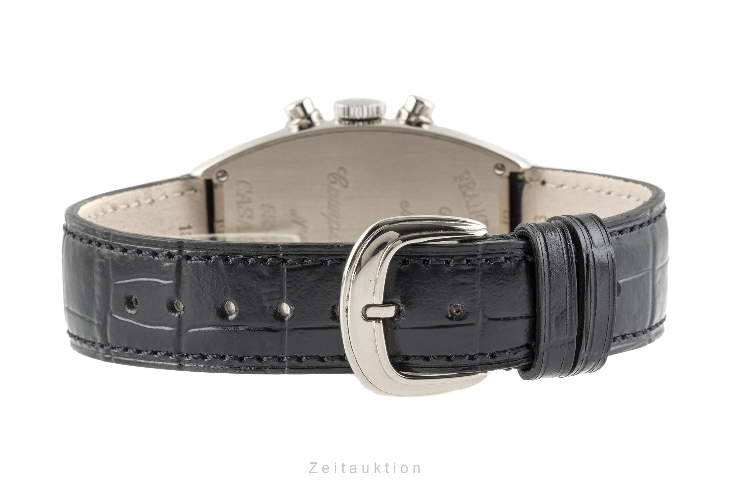 Franck Muller Casablanca chronograph 18 ct white gold manual winding men's watch 5850CC  [2104495]