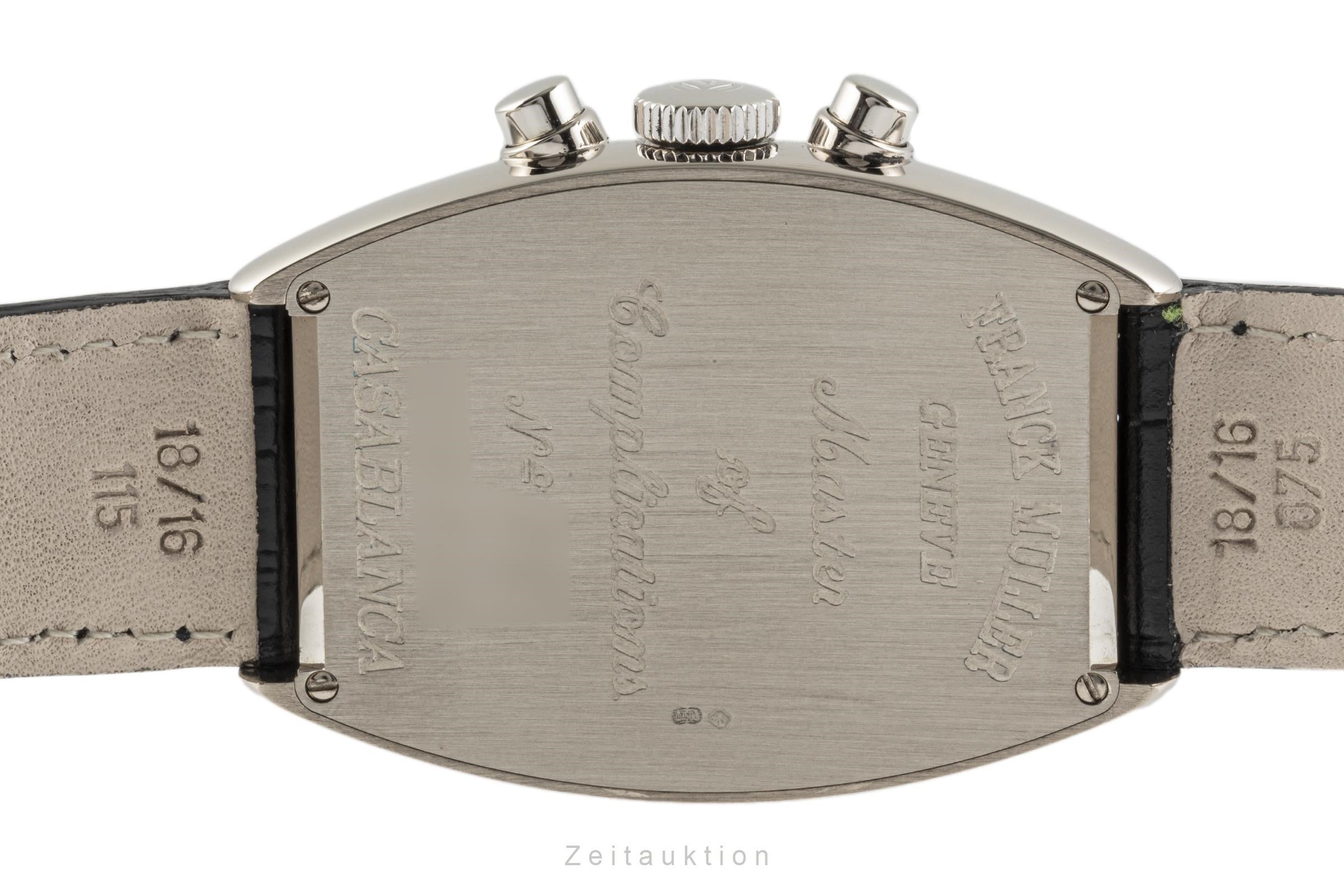 Franck Muller Casablanca chronograph 18 ct white gold manual winding men's watch 5850CC  [2104495]