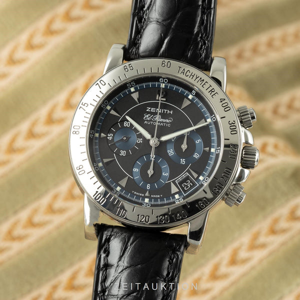 Zenith El Primero chronograph steel automatic men's watch 01/02.0461.400  [2104499]