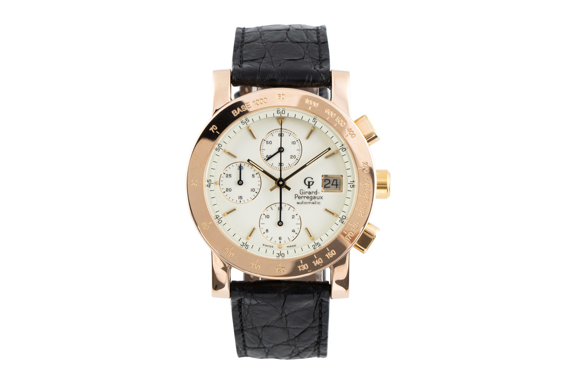 Girard Perregaux 7000 Chronograph 18K Rosegold Automatik Datum Herrenuhr 7000 [2104582]