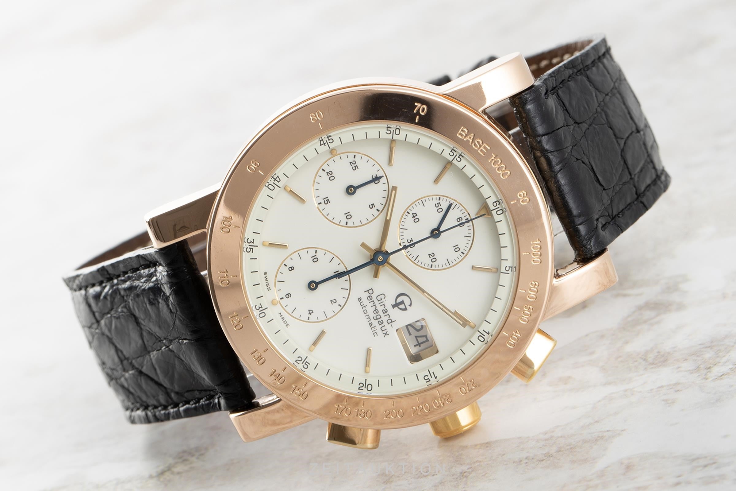 Girard Perregaux 7000 Chronograph 18K Rosegold Automatik Datum Herrenuhr 7000 [2104582]