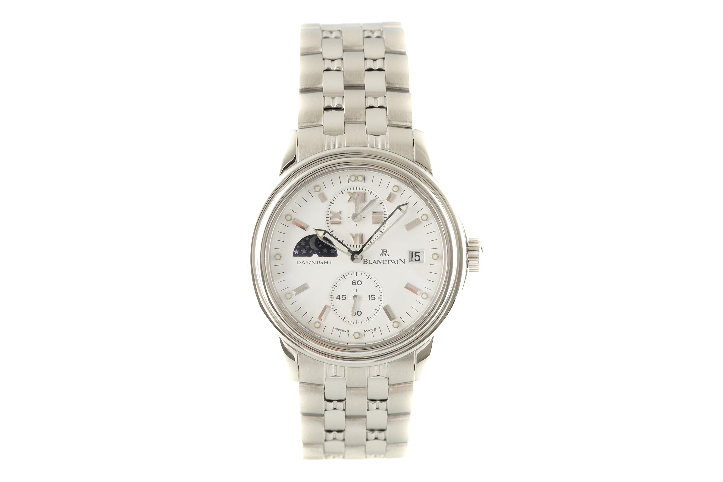 Blancpain Leman acier automatique montre pour hommes 2160-1127-53  [2104628]