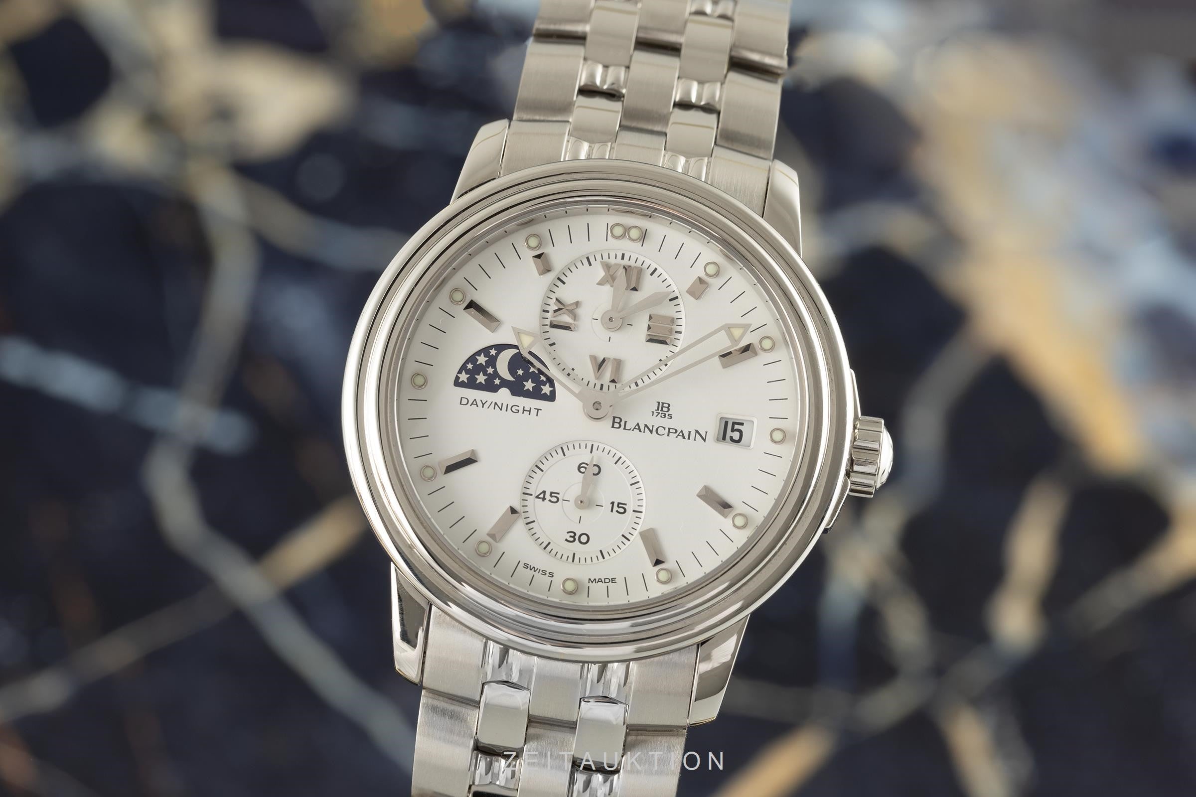 Blancpain Leman steel automatic men's watch 2160-1127-53  [2104628]