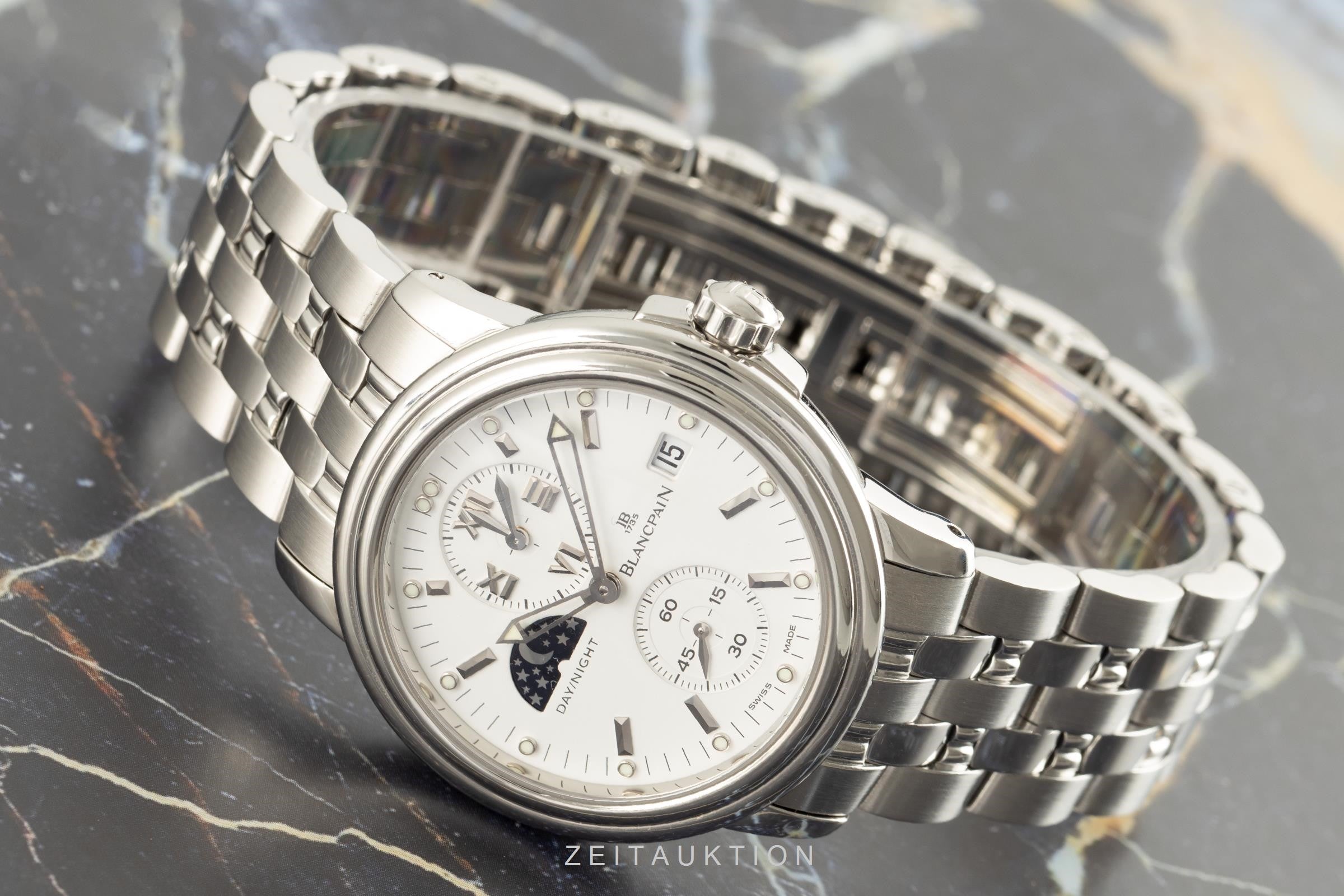 Blancpain Leman acier automatique montre pour hommes 2160-1127-53  [2104628]