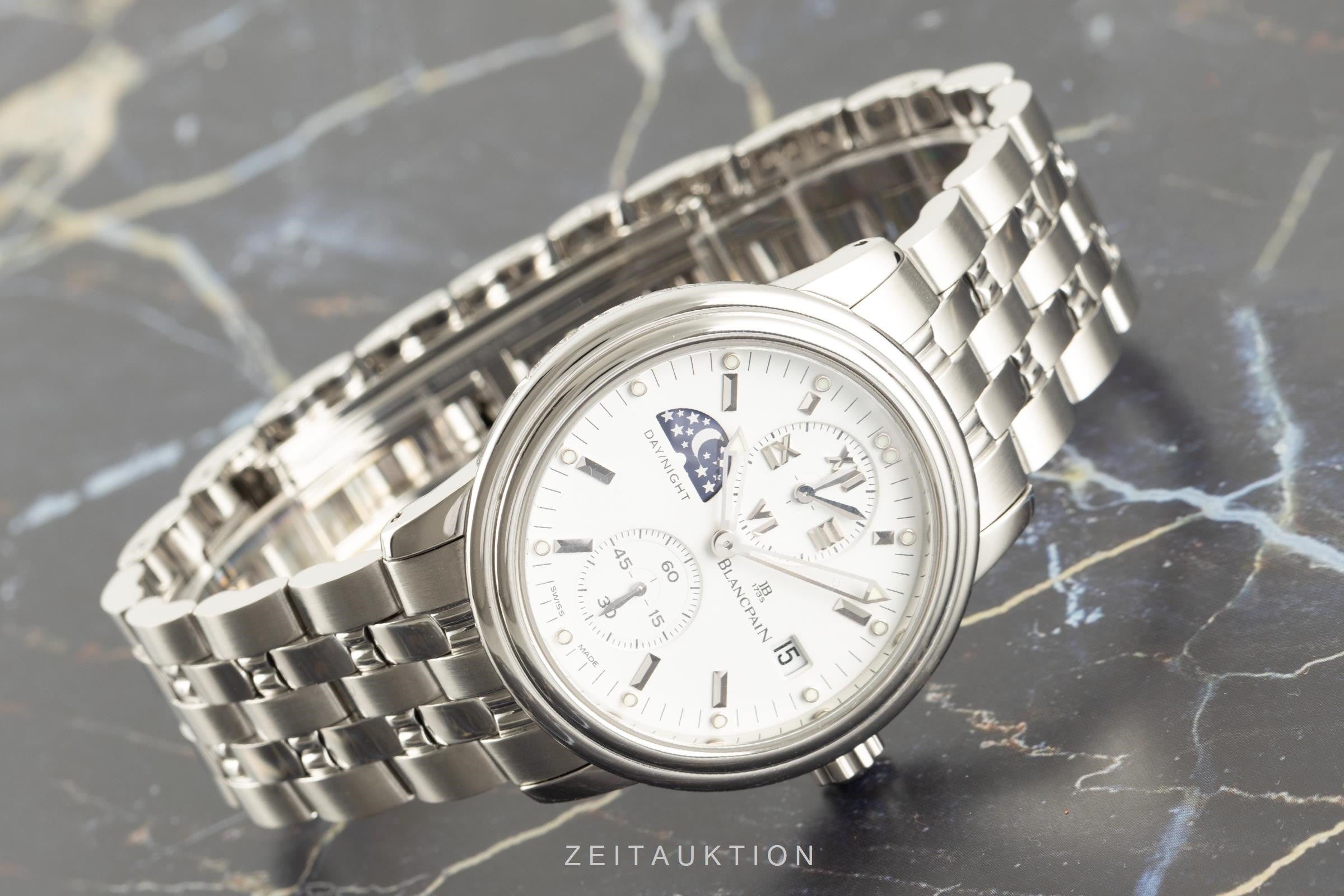 Blancpain Leman acier automatique montre pour hommes 2160-1127-53  [2104628]