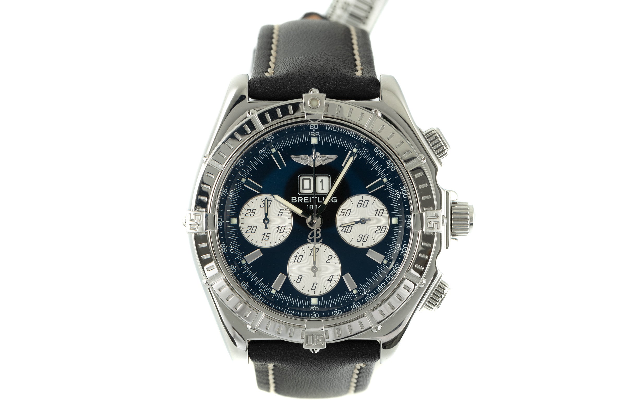 Breitling Crosswind chronograph steel automatic men's watch A44355  [2104700]