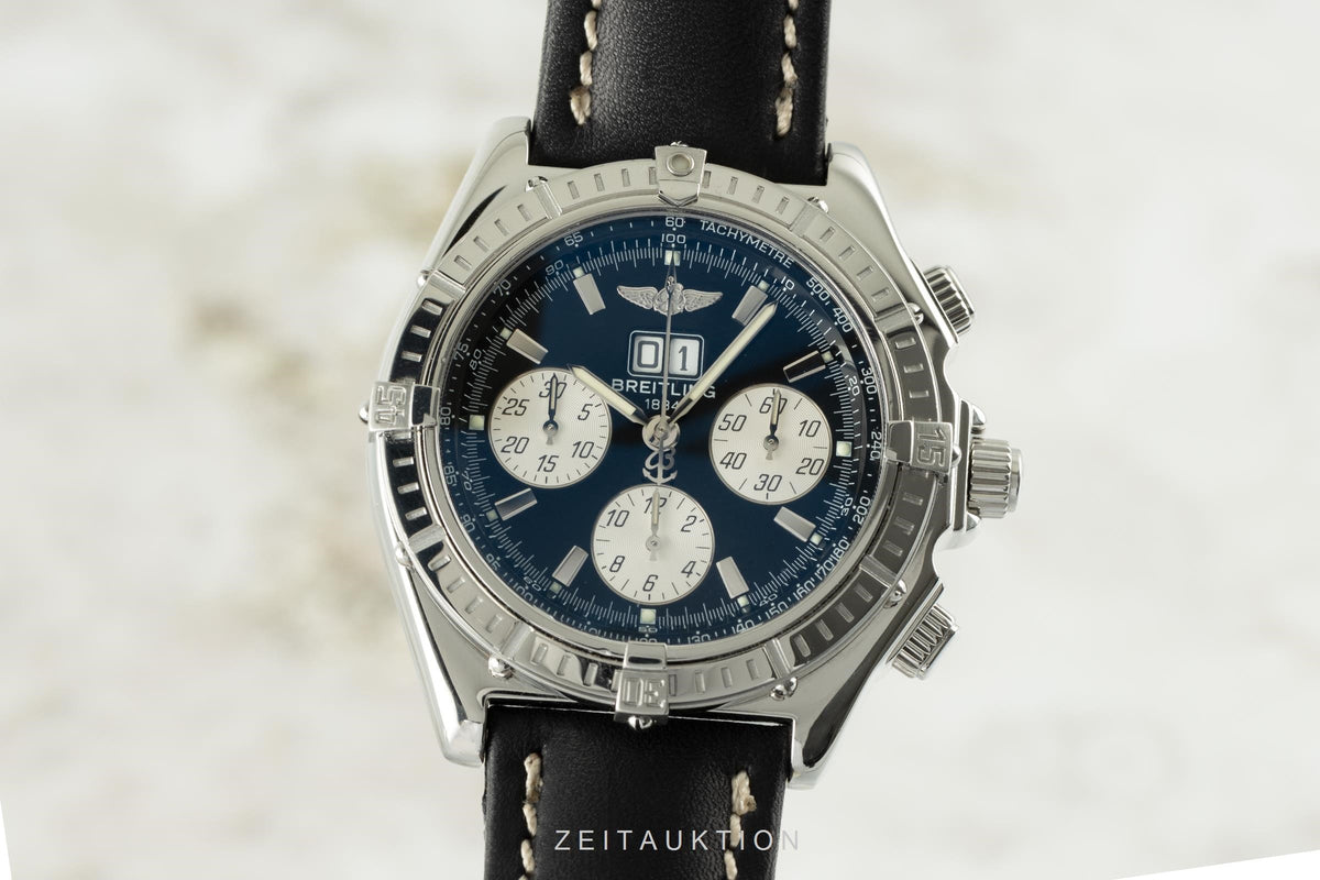 Breitling Crosswind chronograph steel automatic men's watch A44355  [2104700]