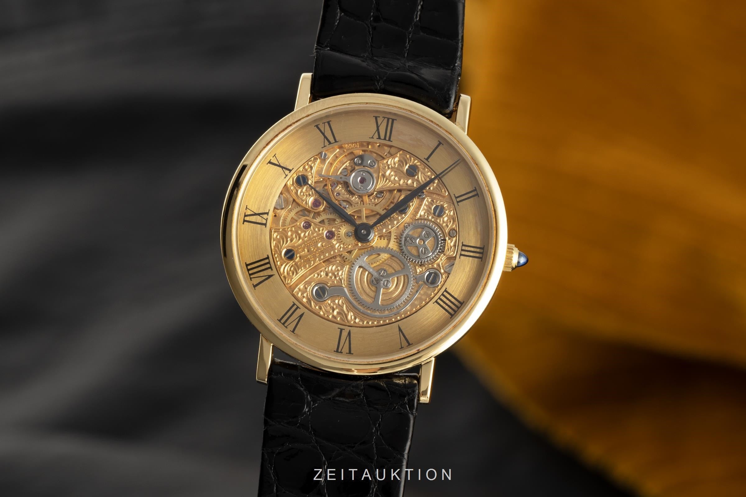 Vacheron & Constantin Skeleton oro de 18 quilates cuerda manual reloj para damas  36002  [2104795]