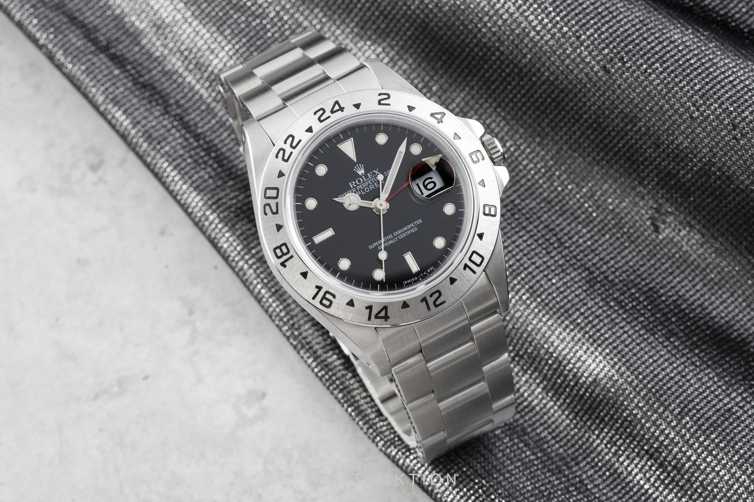 Rolex Explorer II acciaio automatismo orologio da uomo 16570  [2104819]