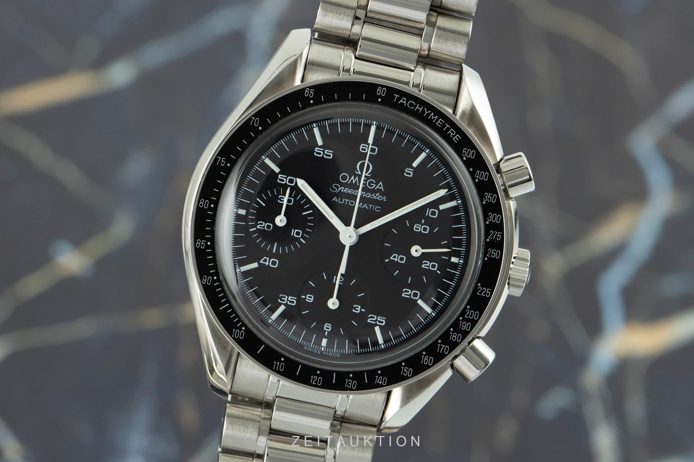 Omega Speedmaster chronograph steel automatic men's watch 3510.50.00, 175.0032  [2104825]