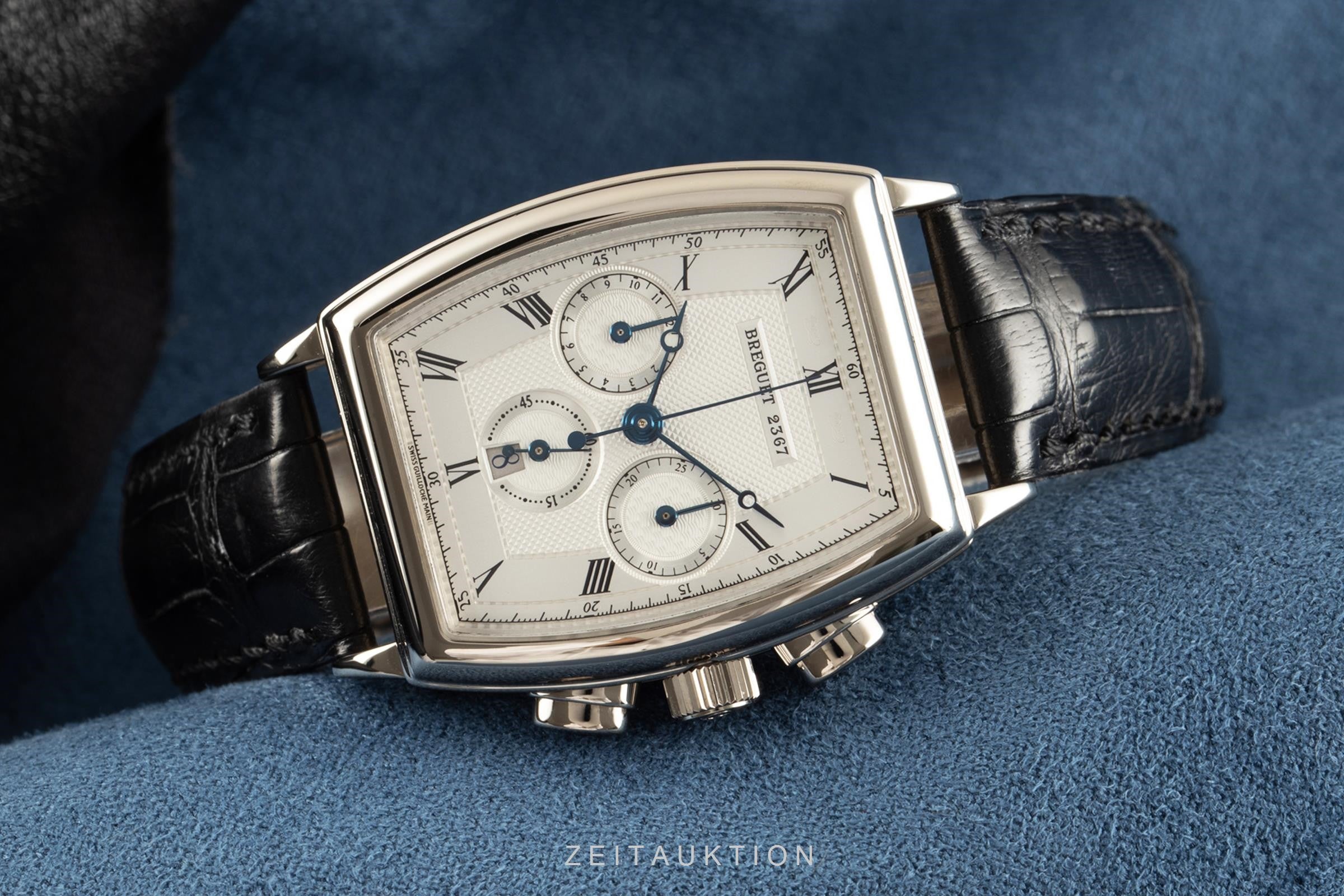 Breguet Heritage chronograph 18 ct white gold automatic Kal. 550